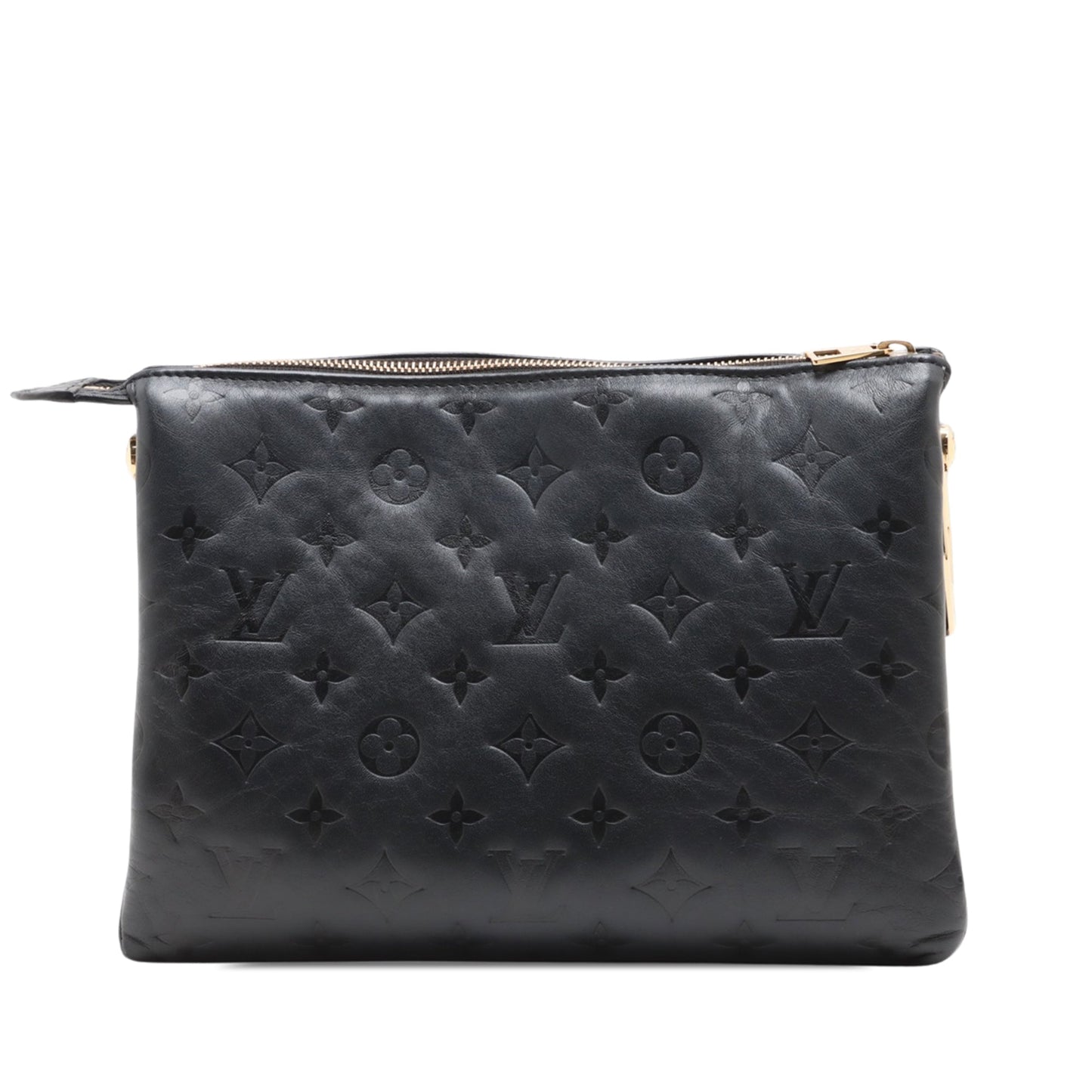 Louis Vuitton Monogram Embossed Puffy Lambskin Coussin PM