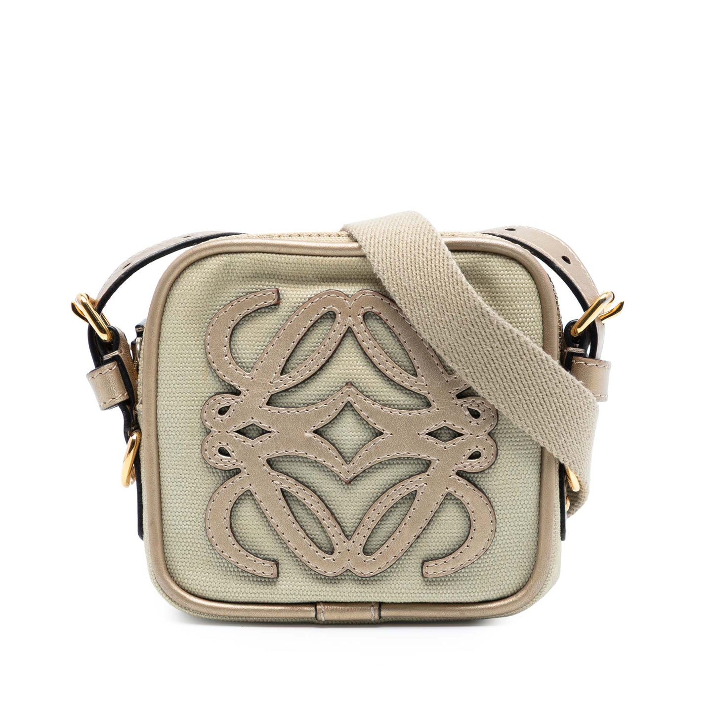 LOEWE Mini Canvas Anagram Crossbody
