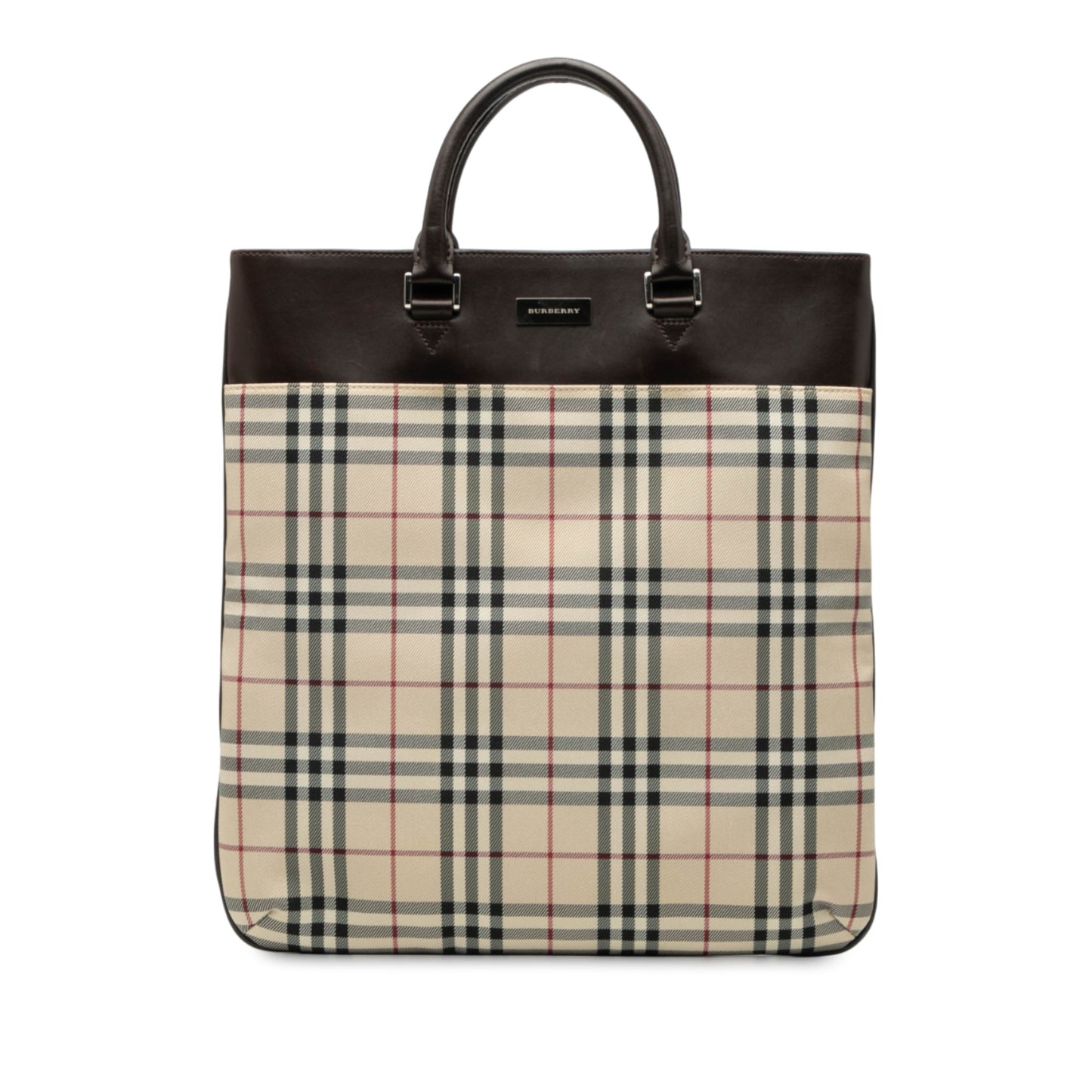 Burberry House Check Canvas Tote