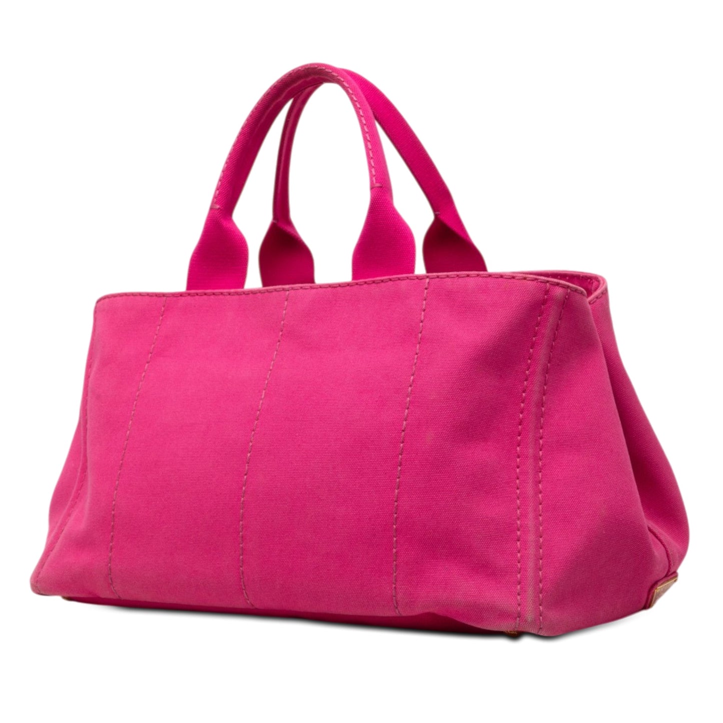 Prada Canvas Canapa Logo Tote
