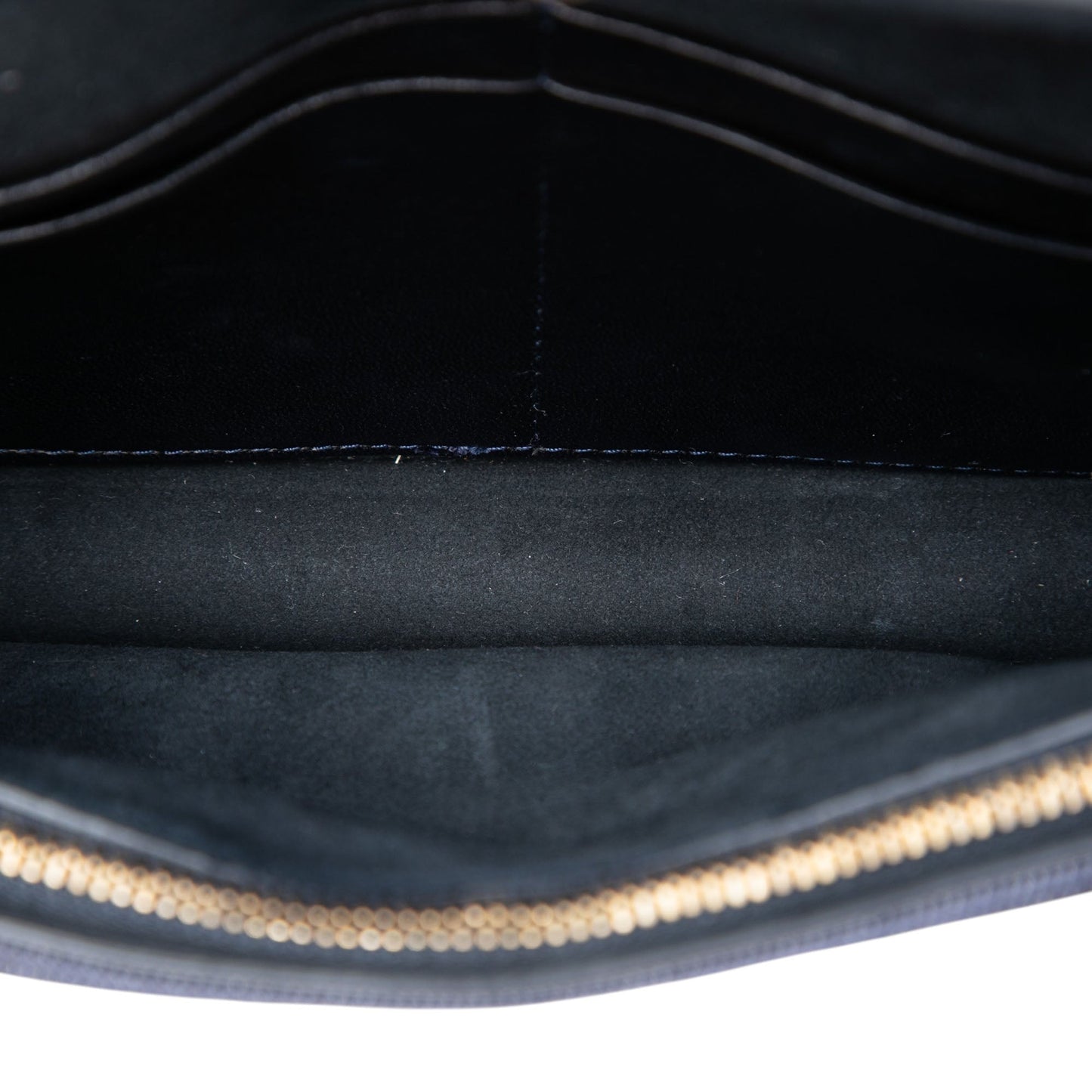 Dior Denim Cannage Studded DiorAddict Wallet on Chain