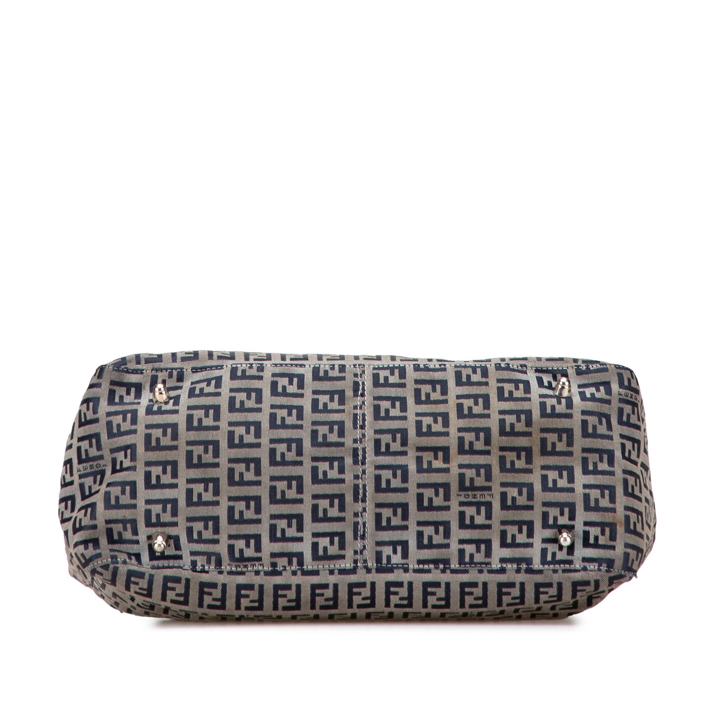 Fendi Small Zucchino Canvas Twins Tote
