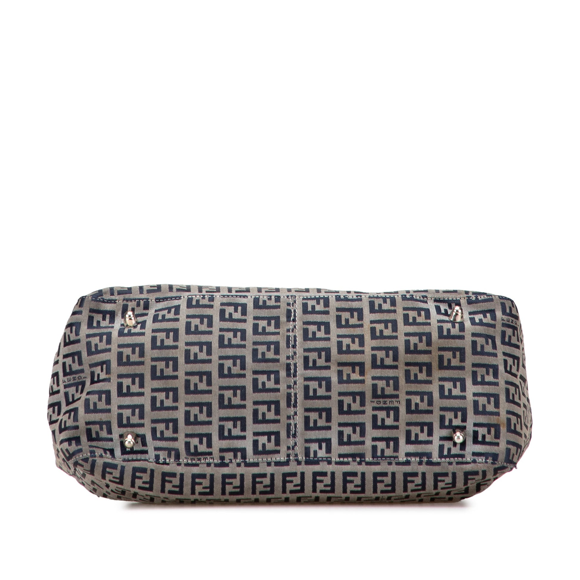 Fendi Small Zucchino Canvas Twins Tote
