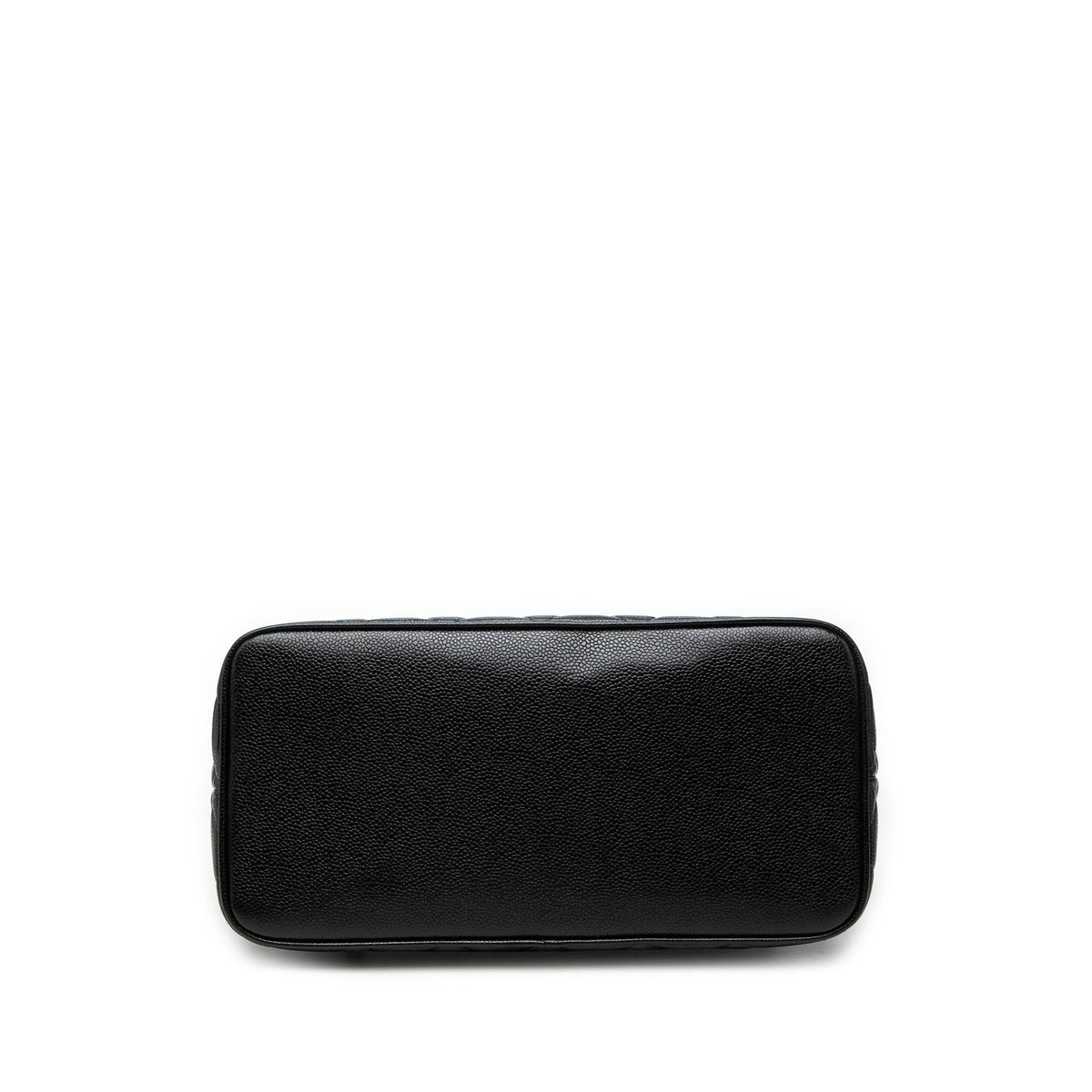 Chanel Caviar Medallion Tote — Black