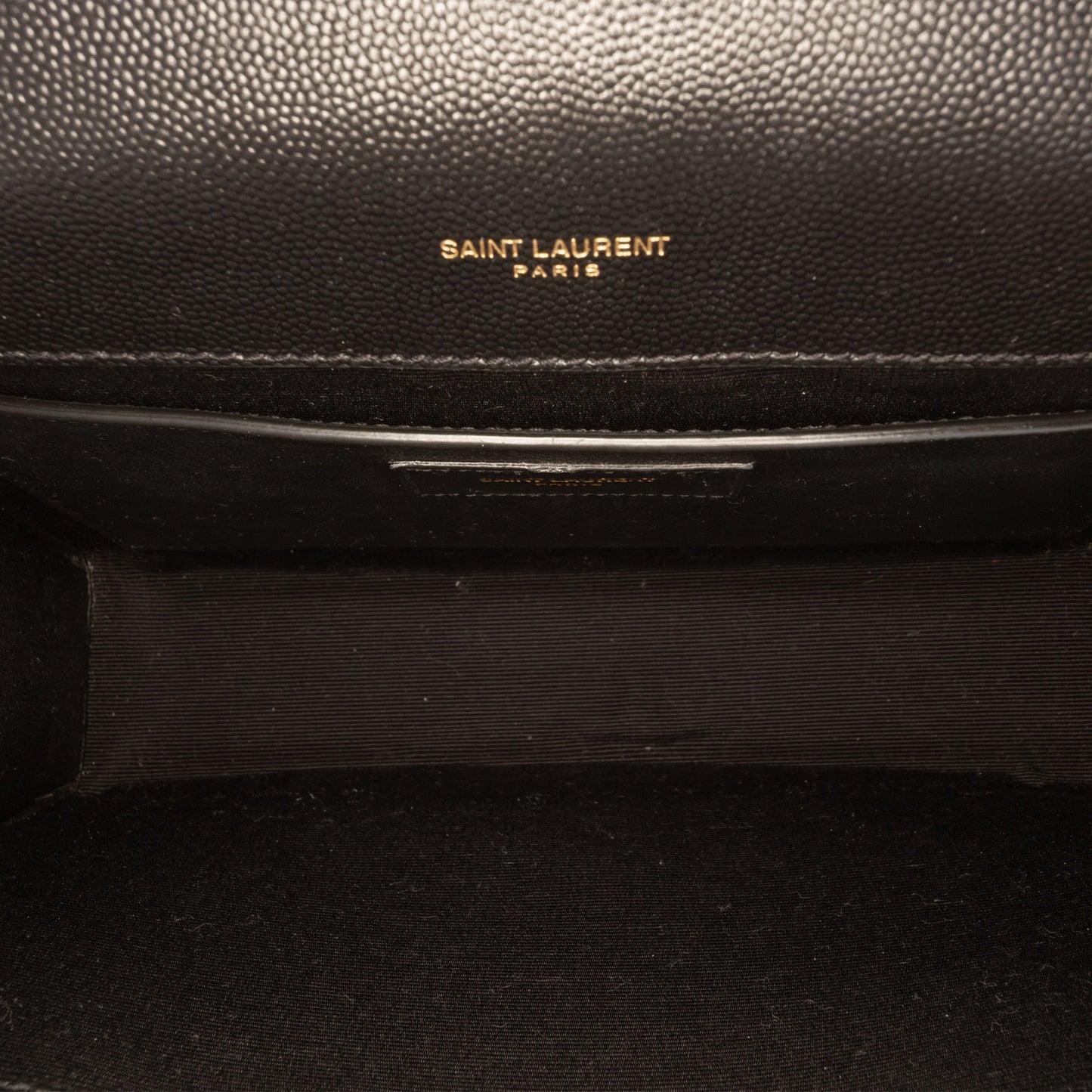 Saint Laurent Medium Grain De Poudre Triquilt Monogram Envelope Bag
