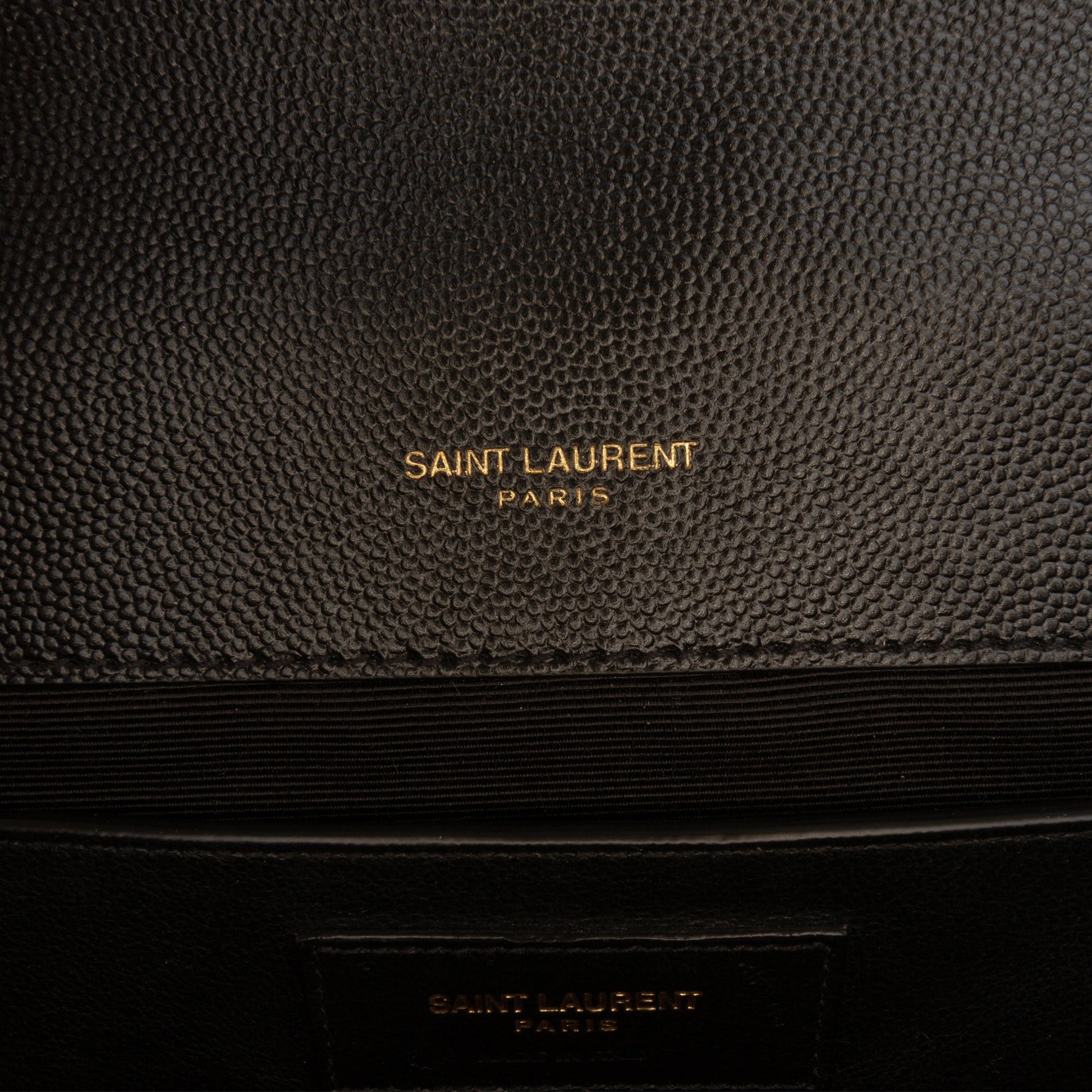 Saint Laurent Medium Grain De Poudre Triquilt Monogram Envelope Bag
