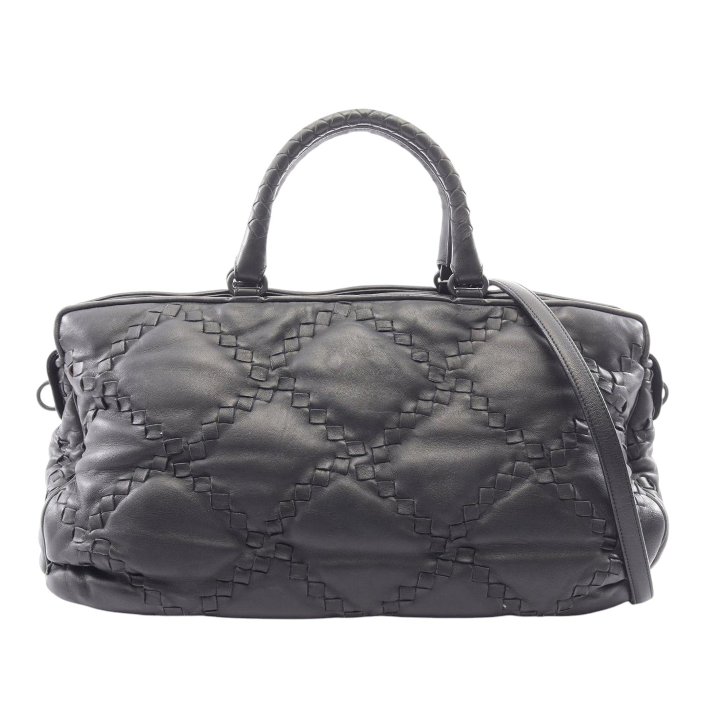 Bottega Veneta Intrecciato Trimmed Satchel