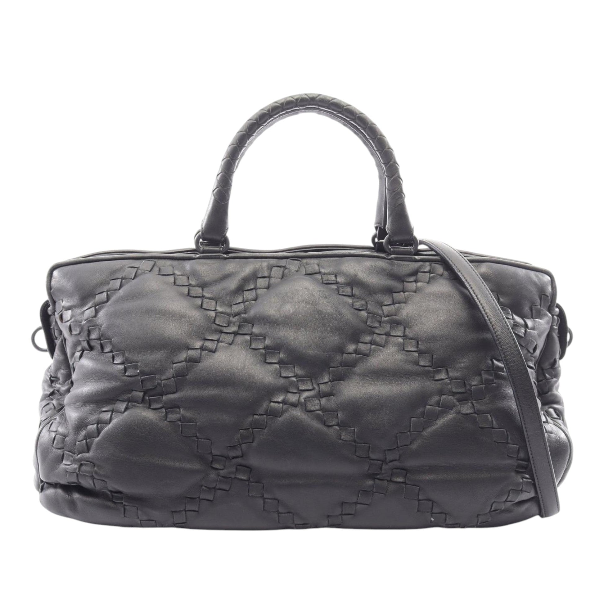 Bottega Veneta Intrecciato Trimmed Satchel