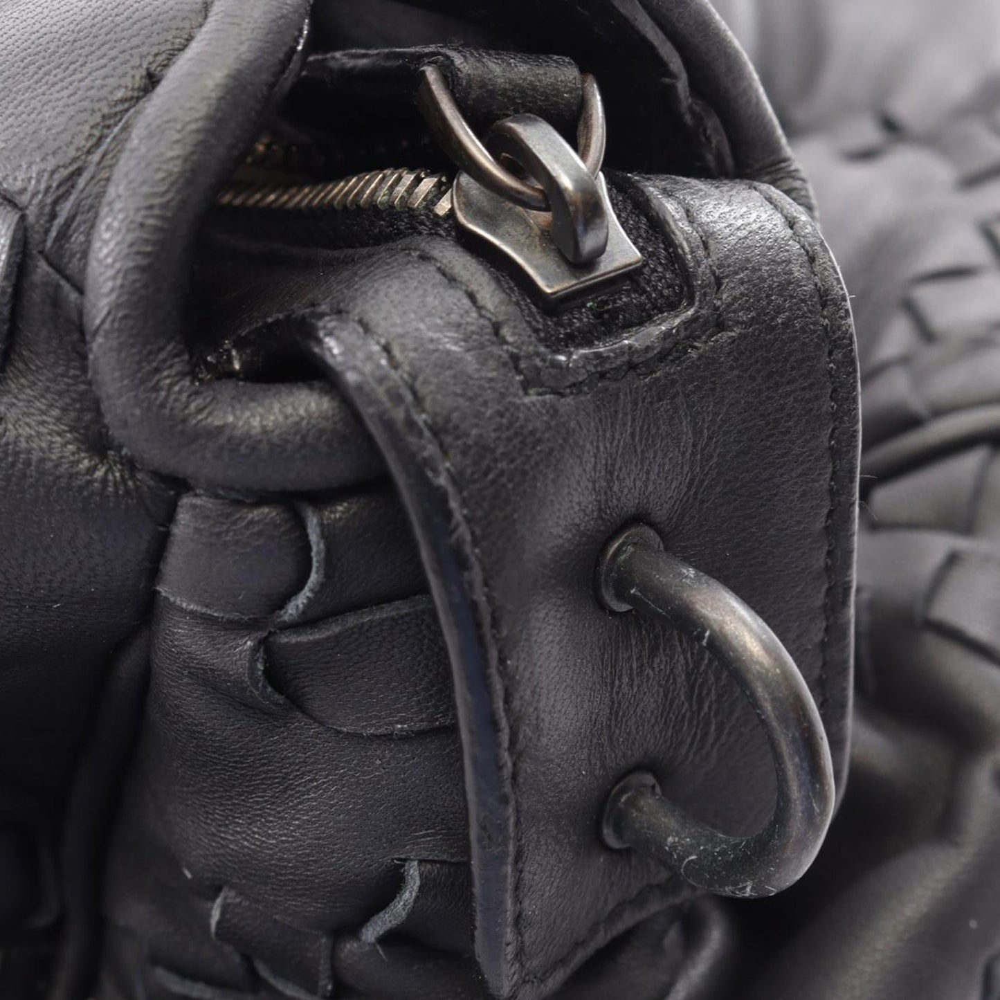 Bottega Veneta Intrecciato Trimmed Satchel