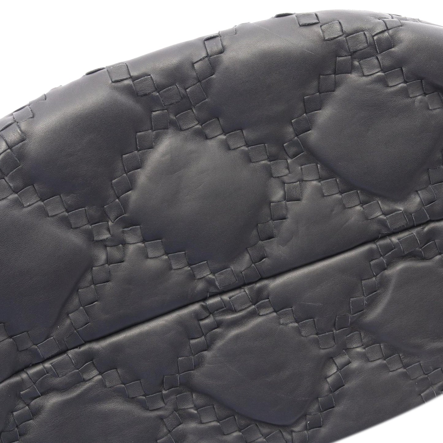 Bottega Veneta Intrecciato Trimmed Satchel