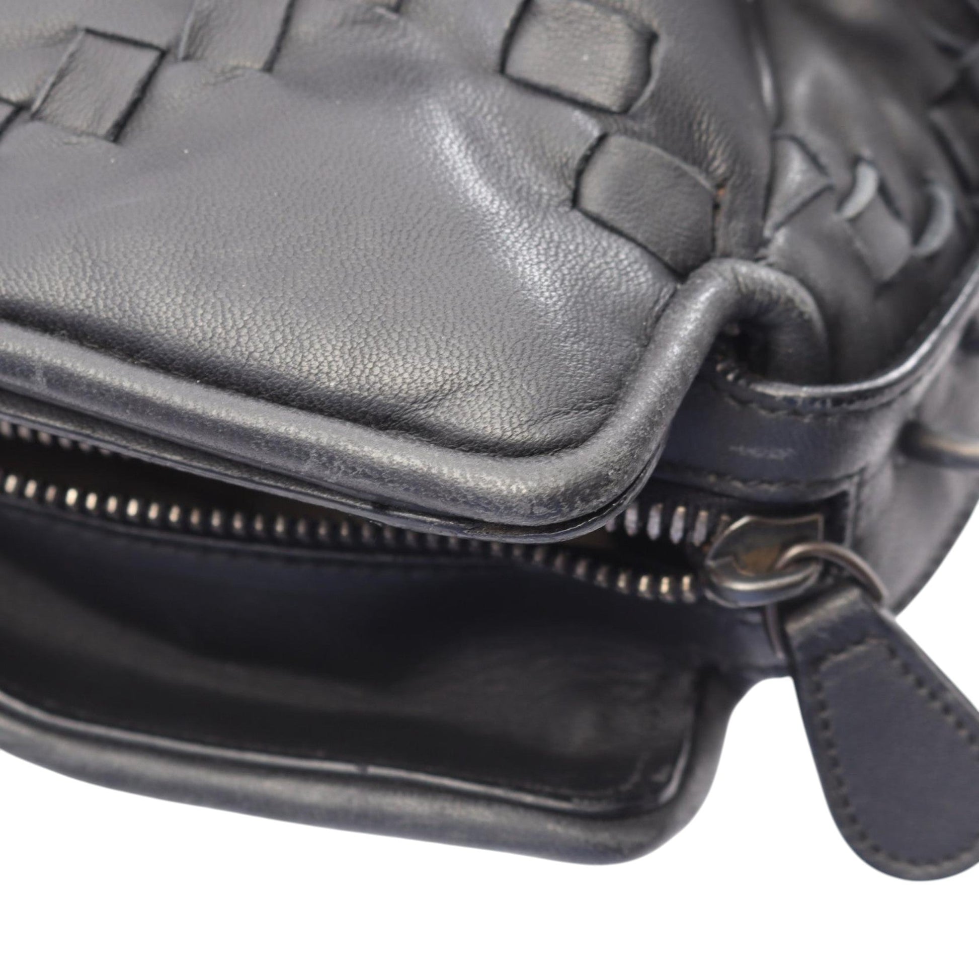 Bottega Veneta Intrecciato Trimmed Satchel
