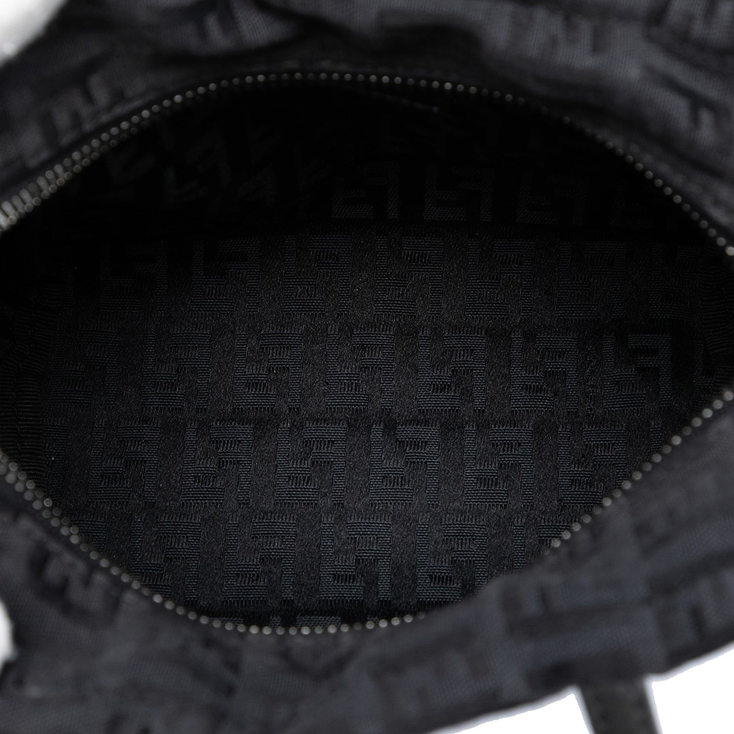 Fendi Zucchino Canvas Handbag