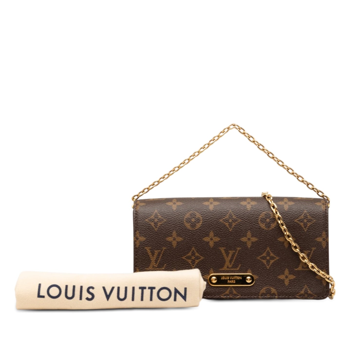 Louis Vuitton Monogram Lily Wallet On Chain