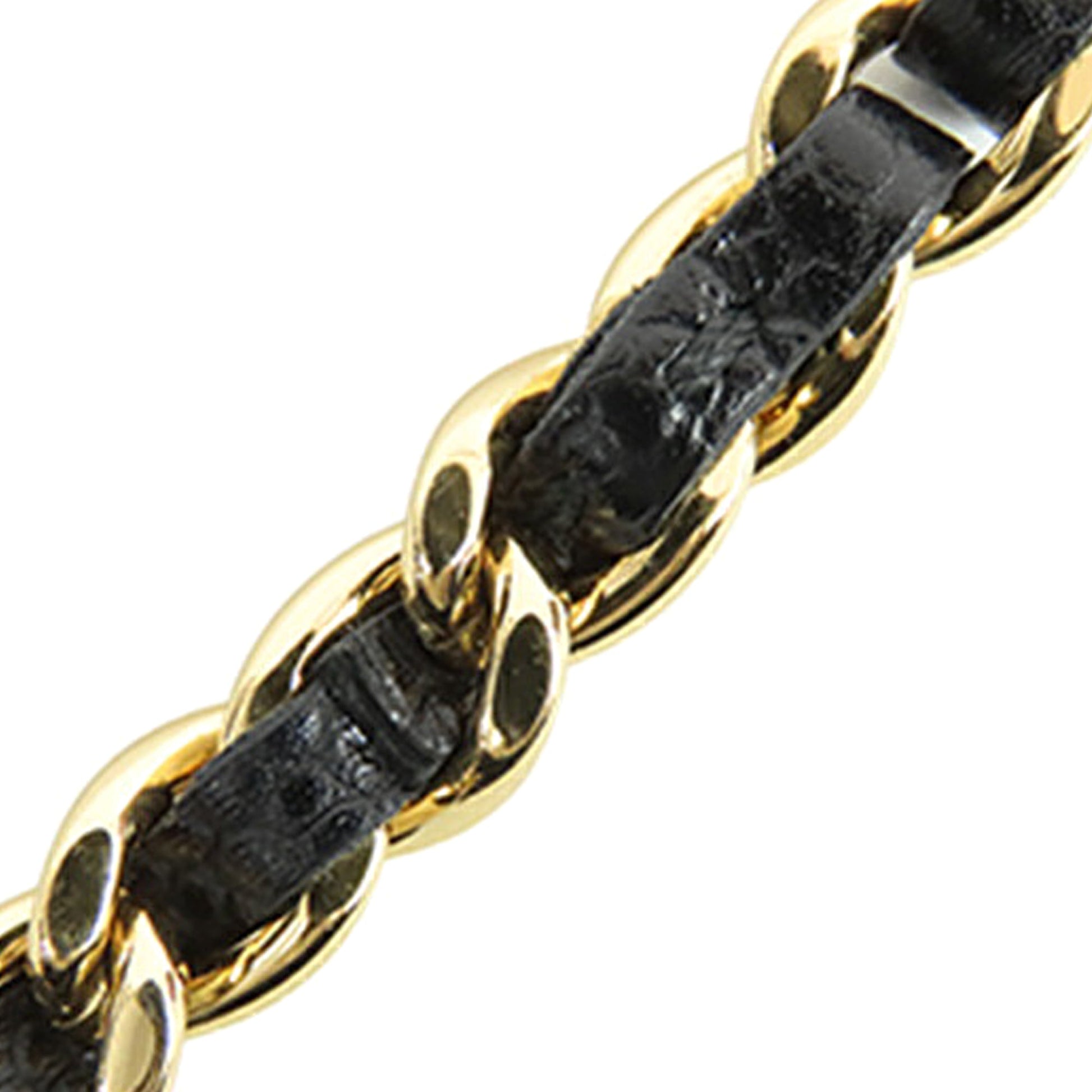 Chanel CC Quilted Caviar Wallet on Chain