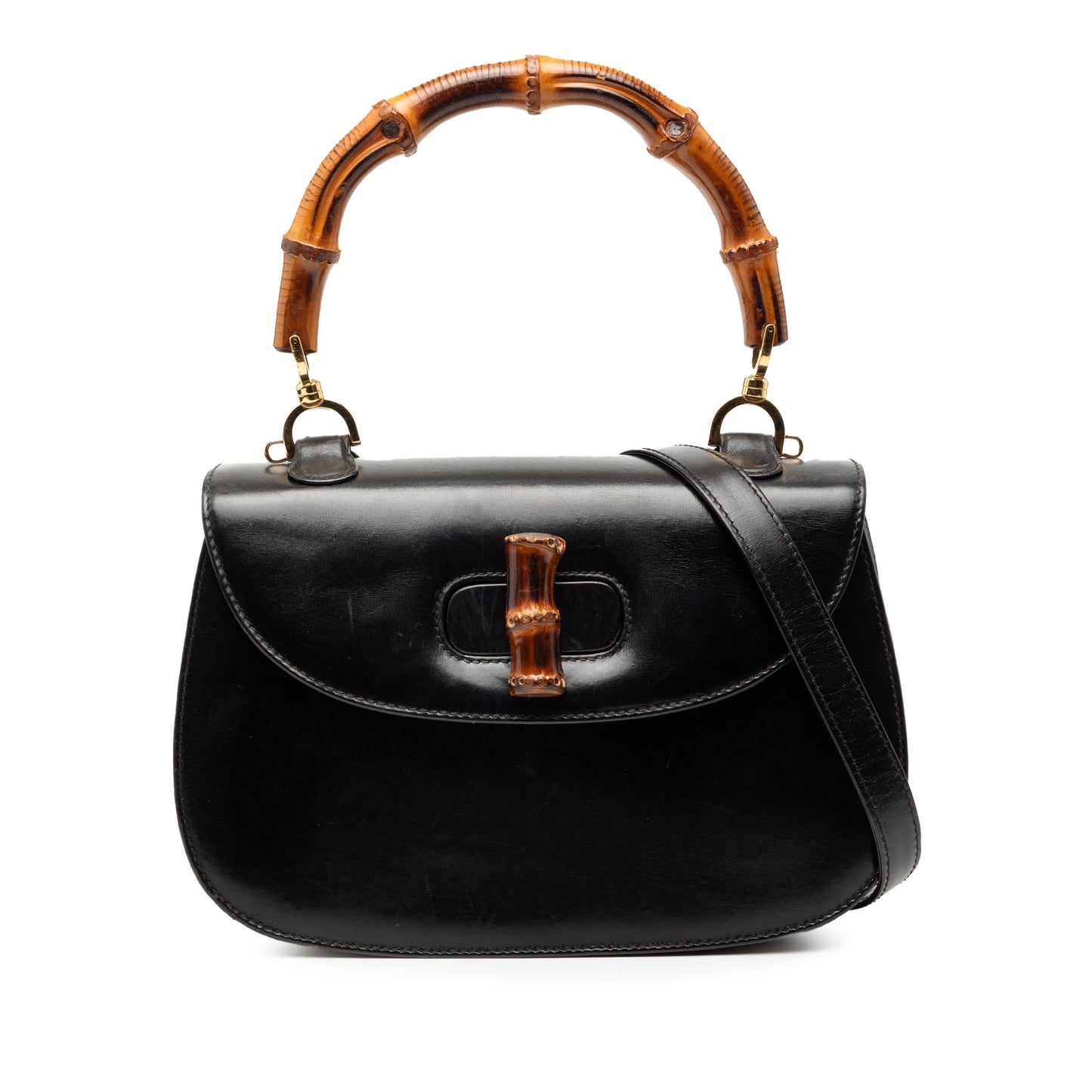 Gucci Calfskin Bamboo Night