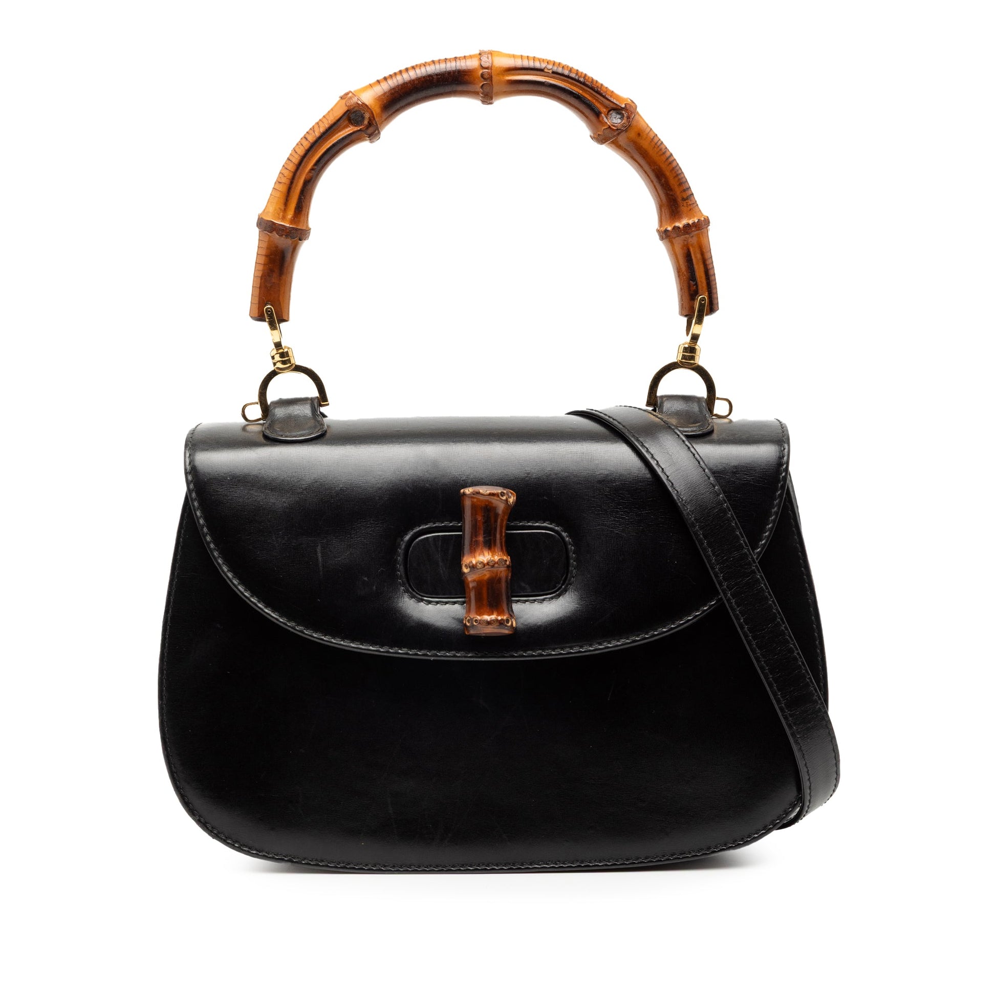 Gucci Calfskin Bamboo Night