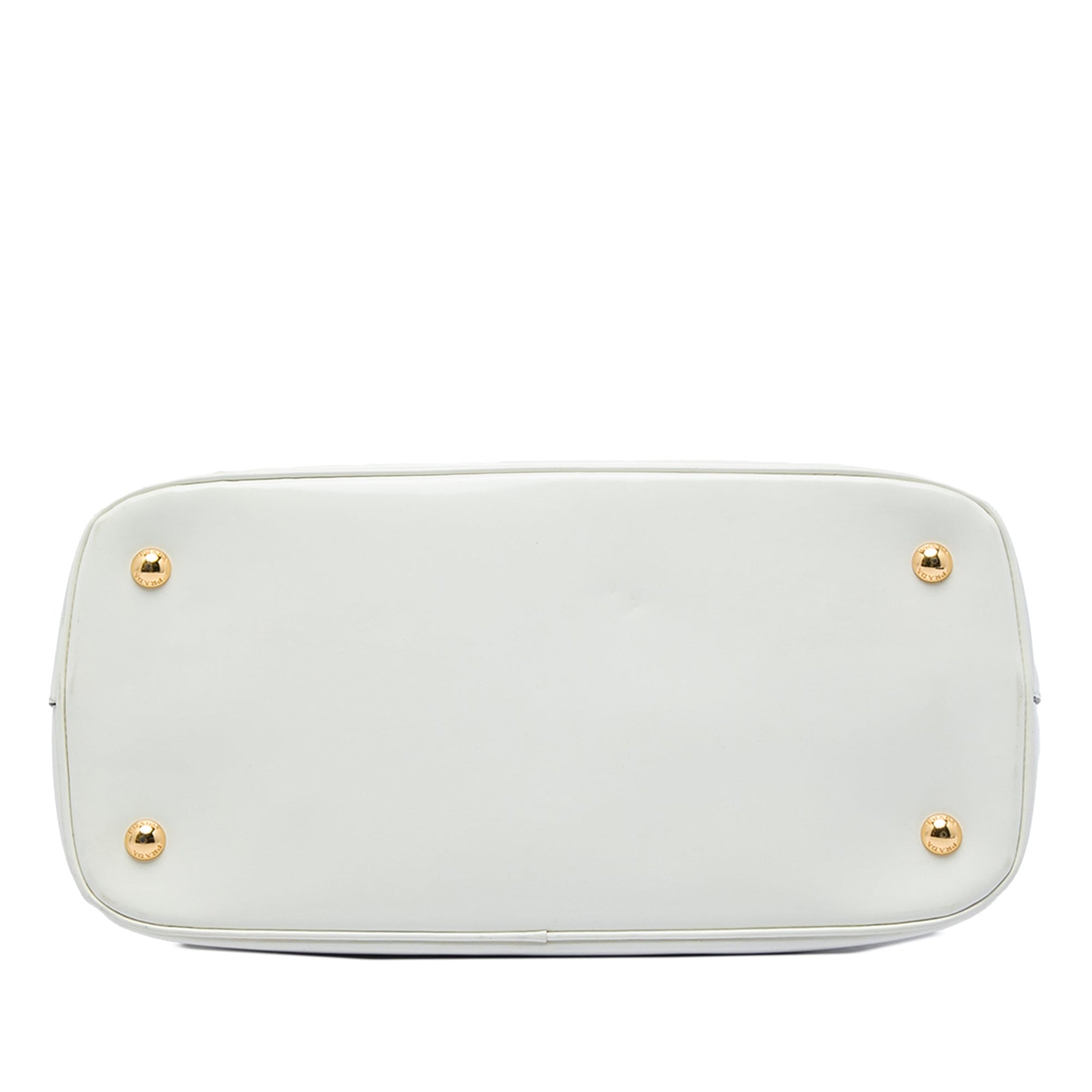Prada Medium Spazzolato Leather Open Promenade Satchel