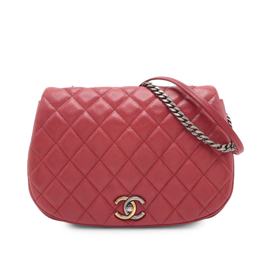 Chanel Medium Quilted Caviar Casual Pocket Flap