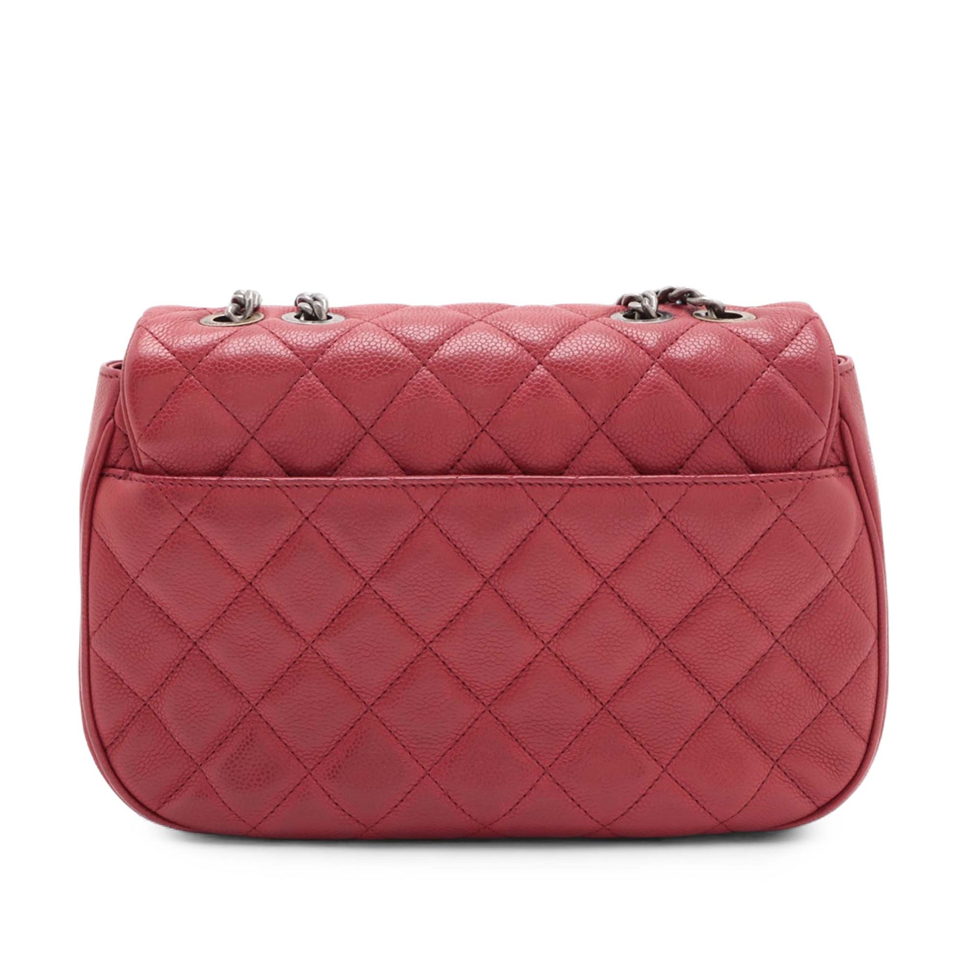 Chanel Medium Quilted Caviar Casual Pocket Flap