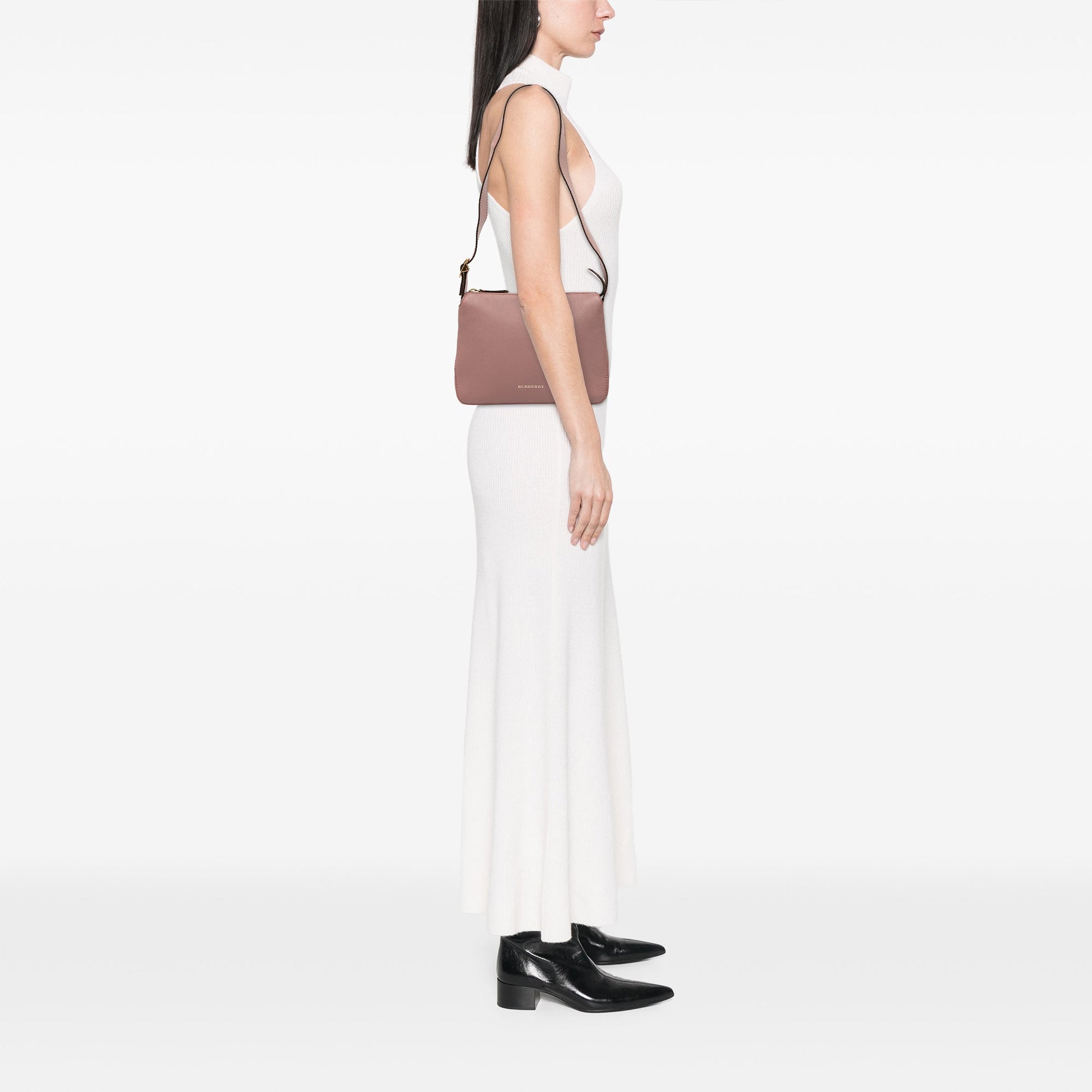 Burberry Small Grained Calfskin Helmsley Crossbody