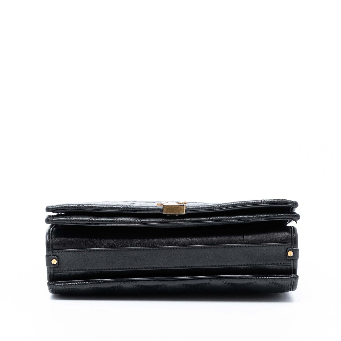 Saint Laurent Small Quilted Lambskin Becky Chain Shoulder Bag