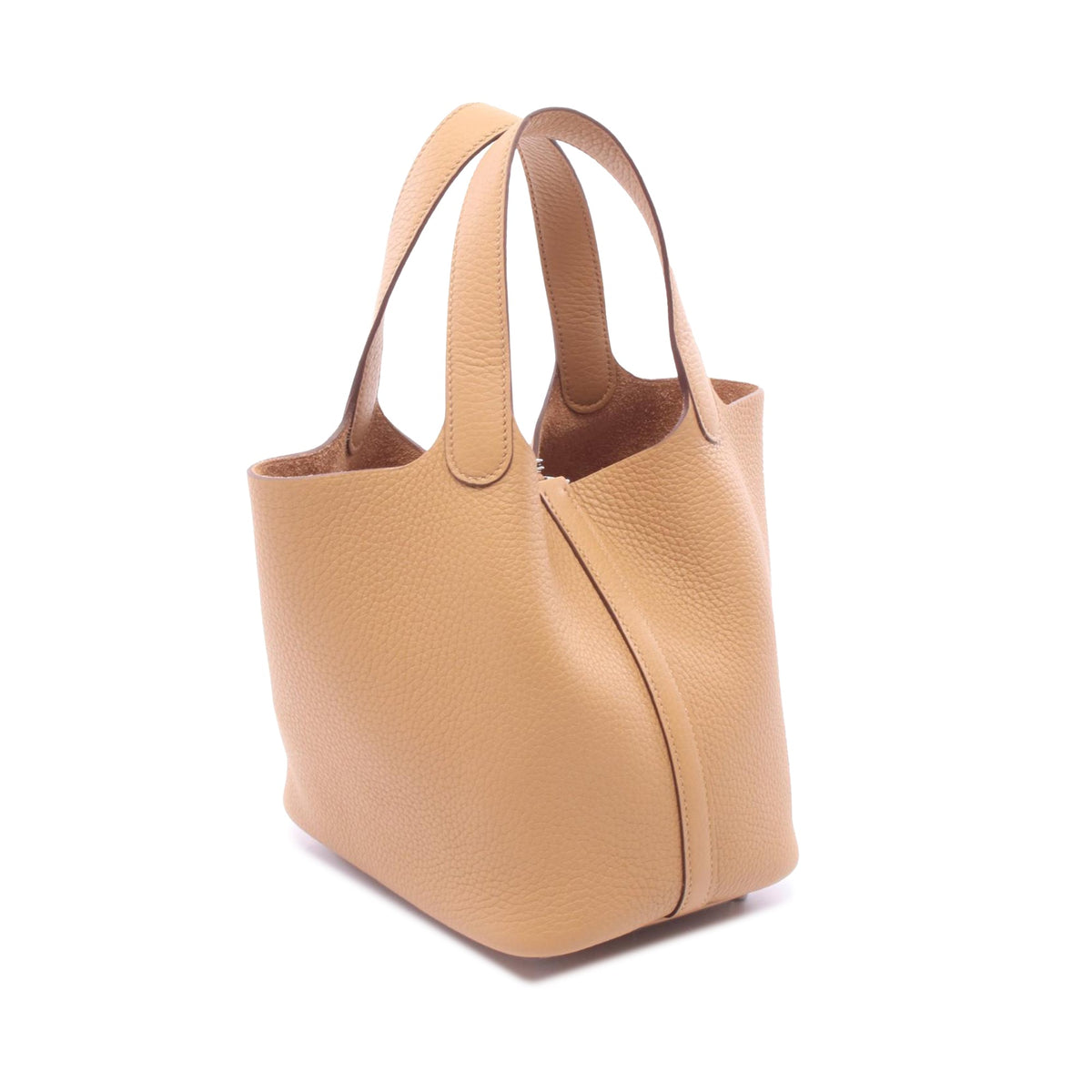 Hermès Clemence Picotin Lock 18 — Beige