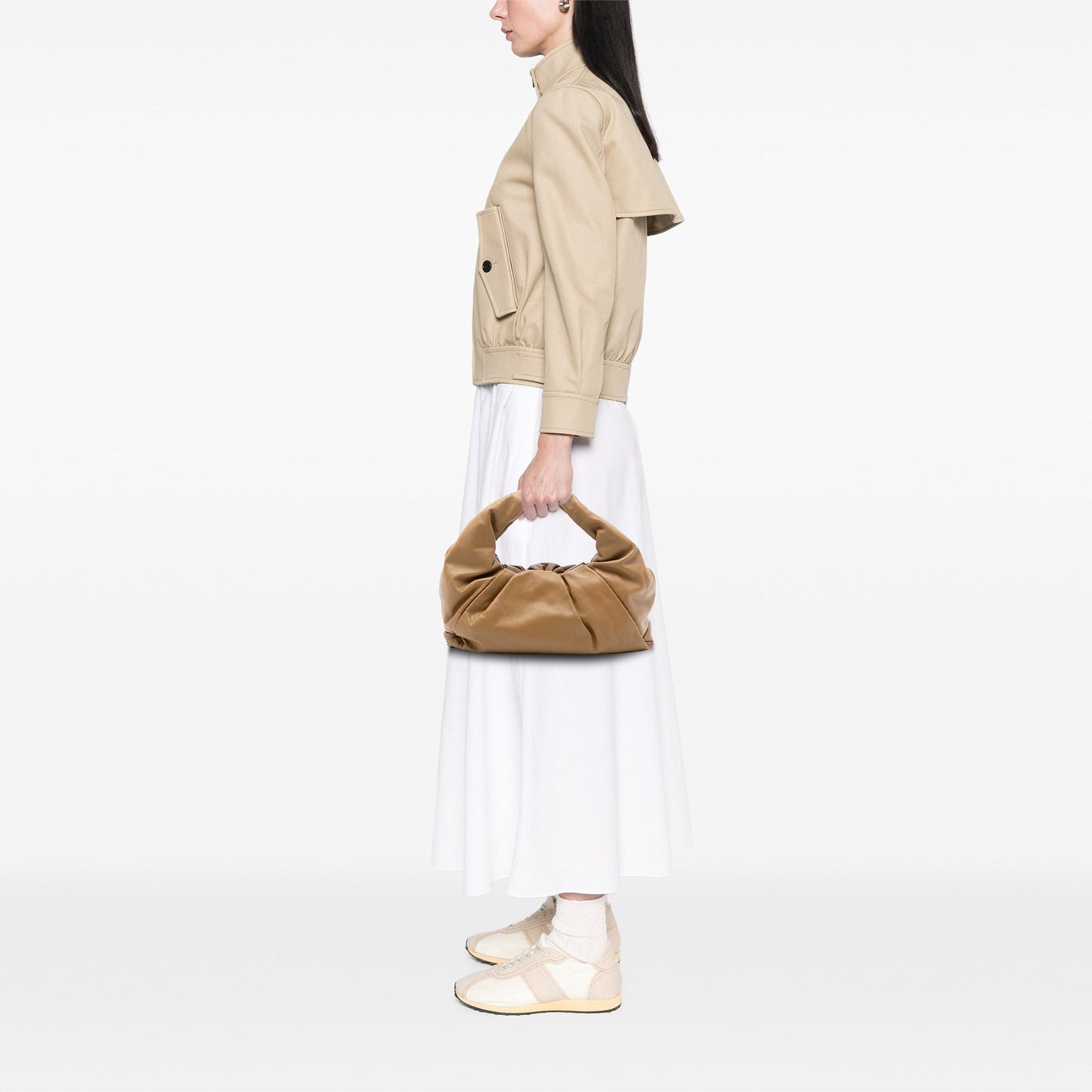 Bottega Veneta Lambskin The Shoulder Pouch