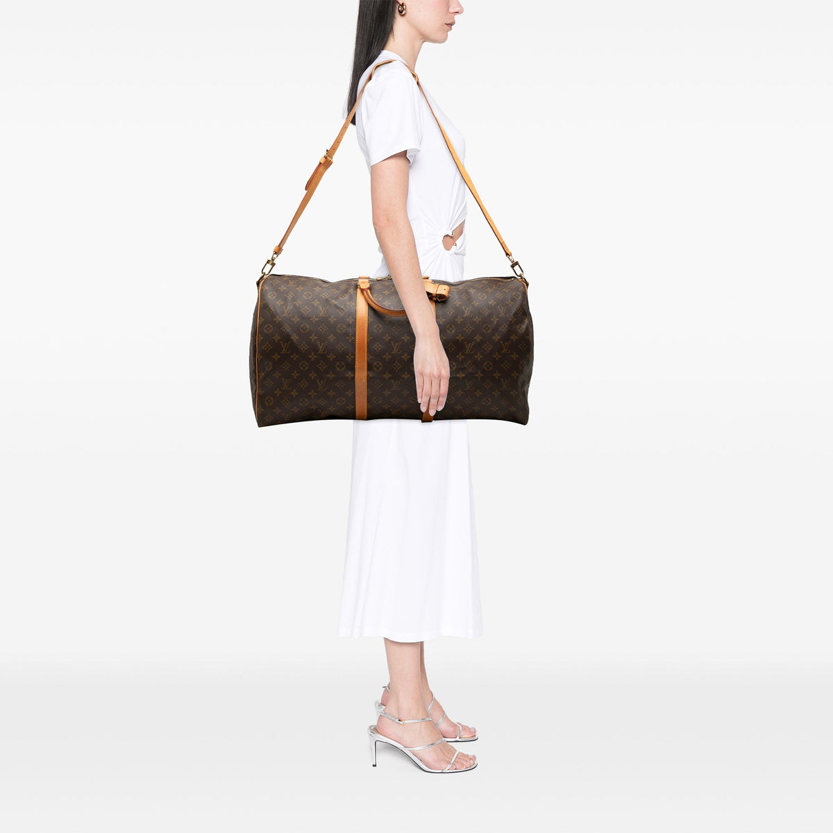 Louis Vuitton Monogram Keepall Bandouliere 60
