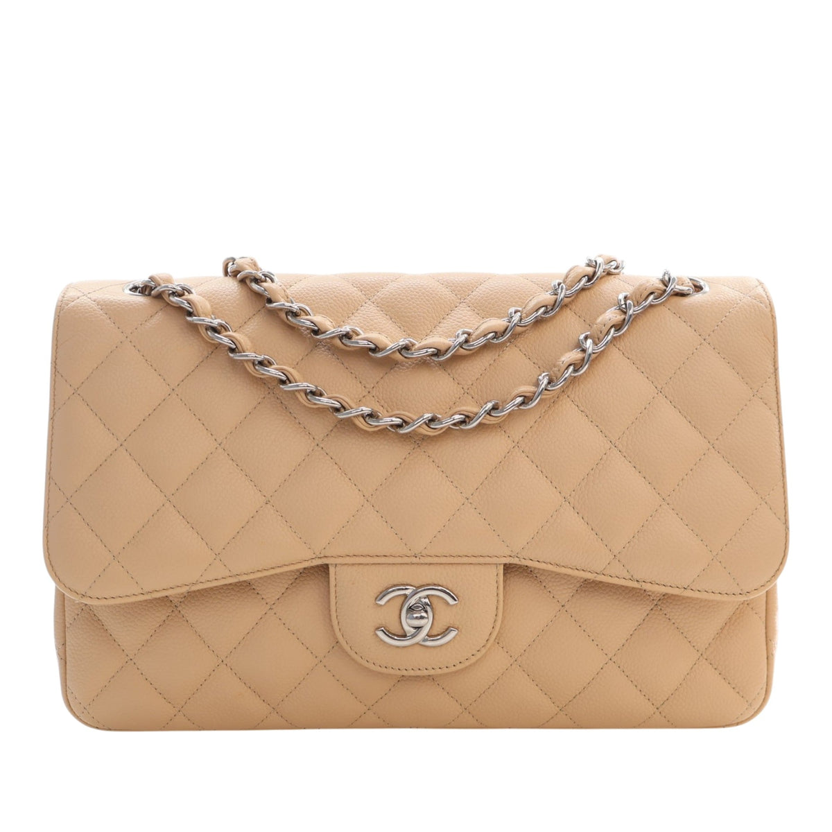 Chanel Jumbo Classic Caviar Double Flap