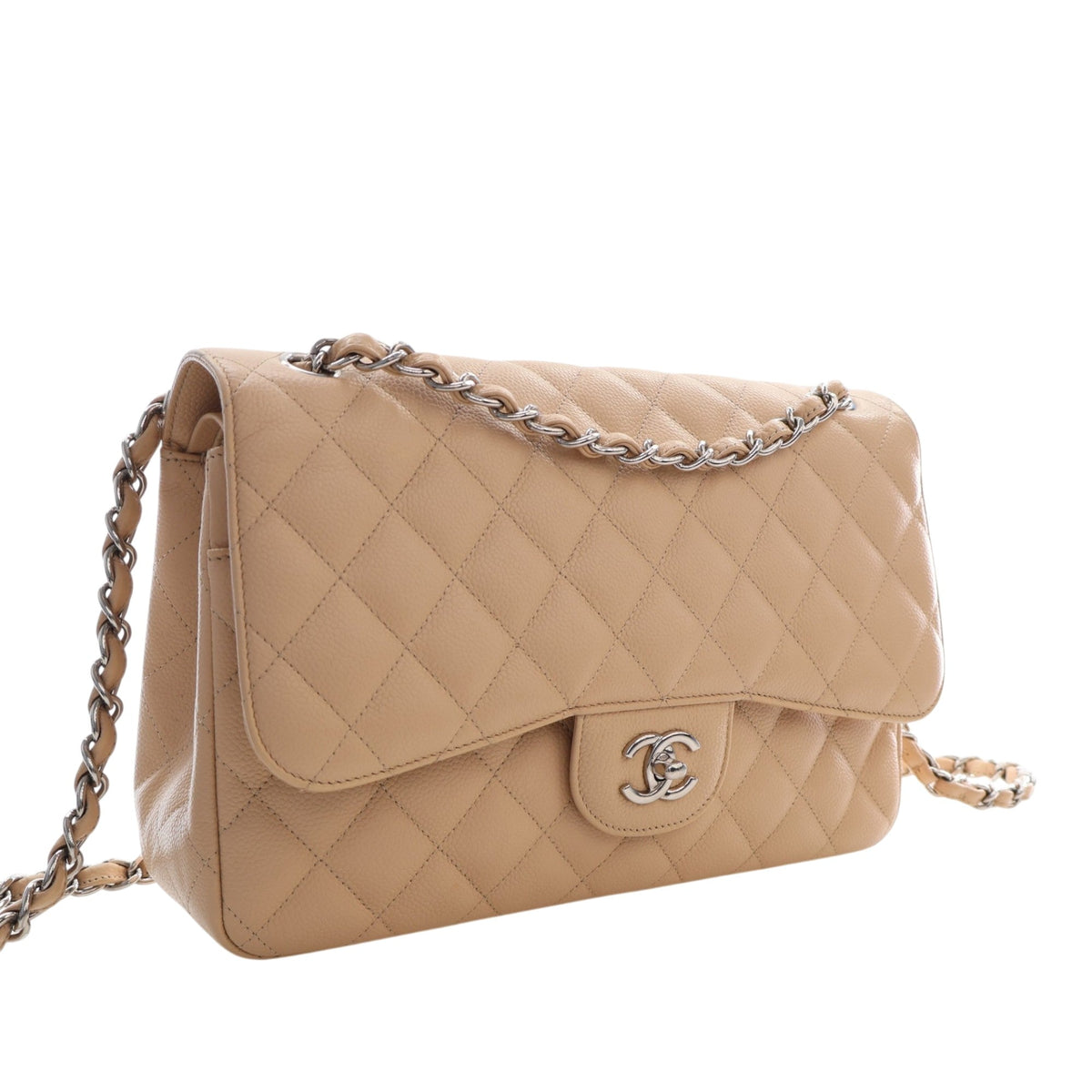 Chanel Jumbo Classic Caviar Double Flap