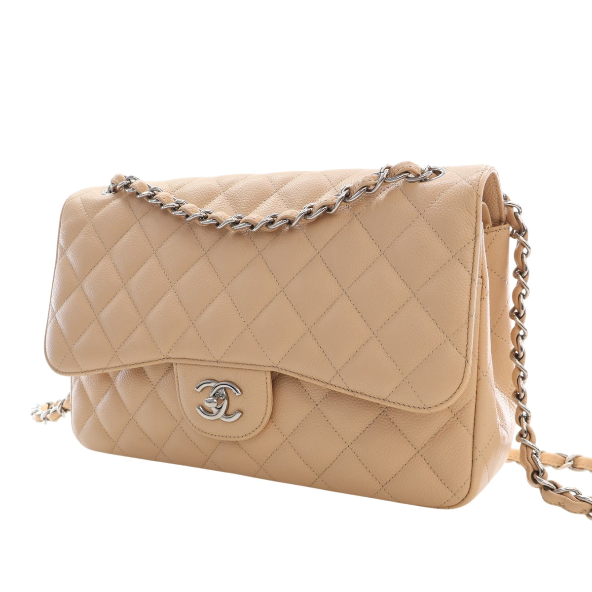 Chanel Jumbo Classic Caviar Double Flap