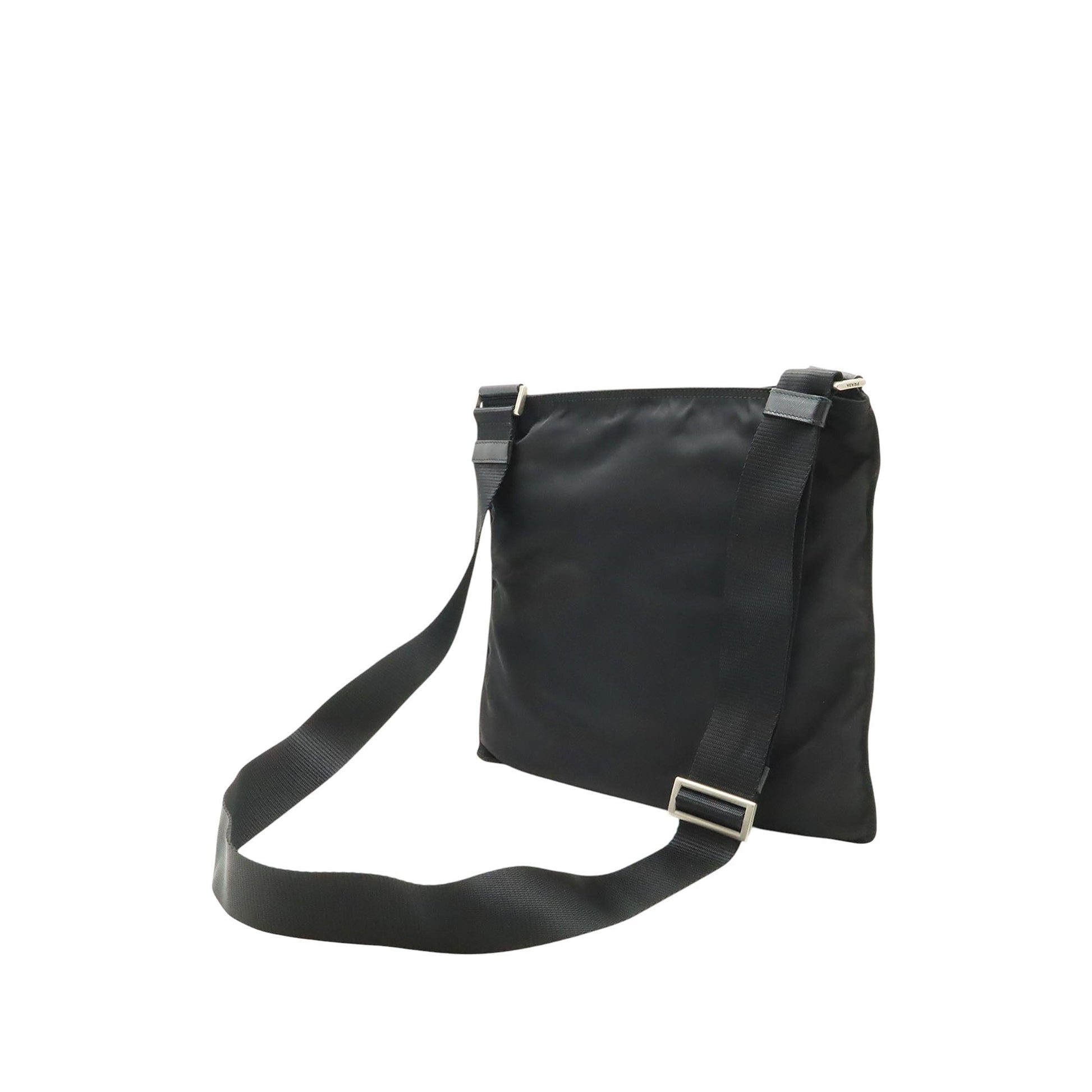 Prada Tessuto Skull Crossbody