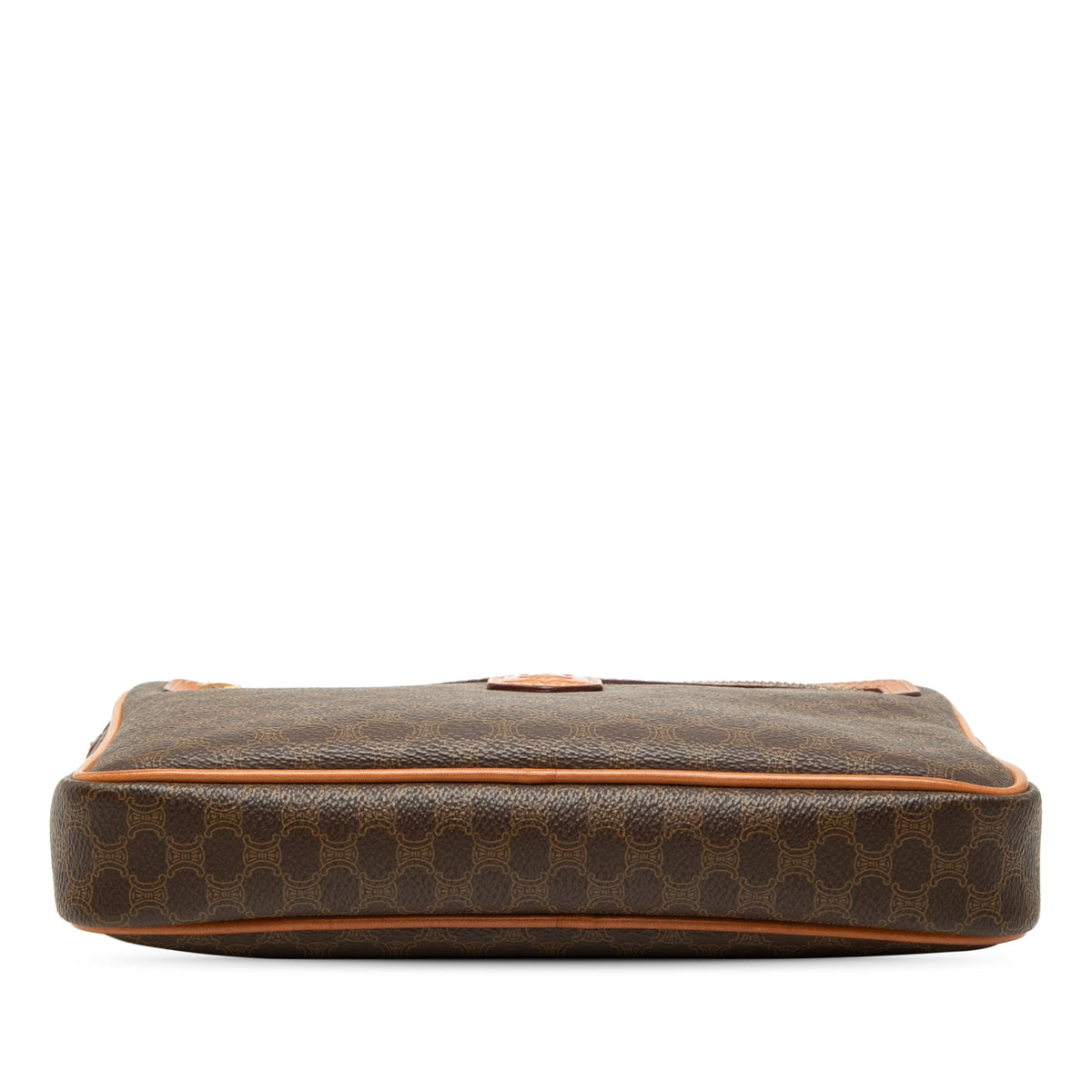 Celine Macadam Coated Canvas Clutch