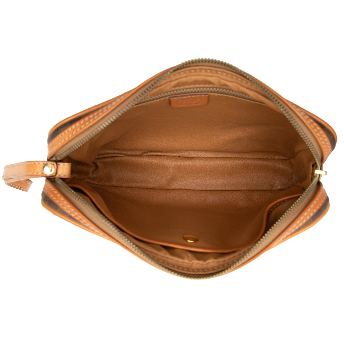 Celine Macadam Coated Canvas Clutch
