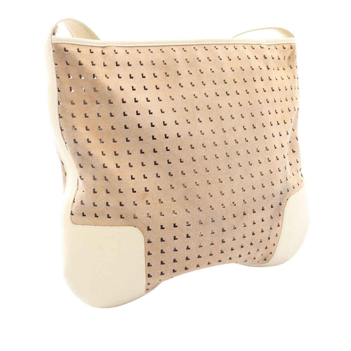 LOEWE Perforated Suede Crossbody