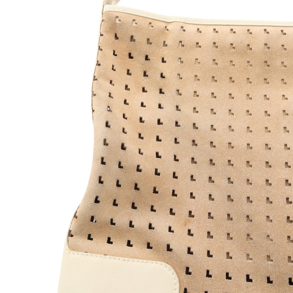 LOEWE Perforated Suede Crossbody
