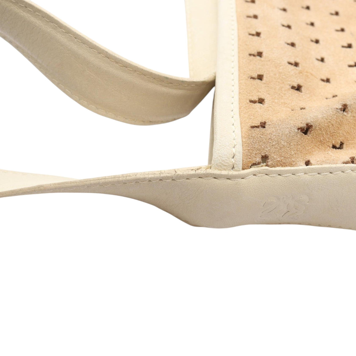 LOEWE Perforated Suede Crossbody