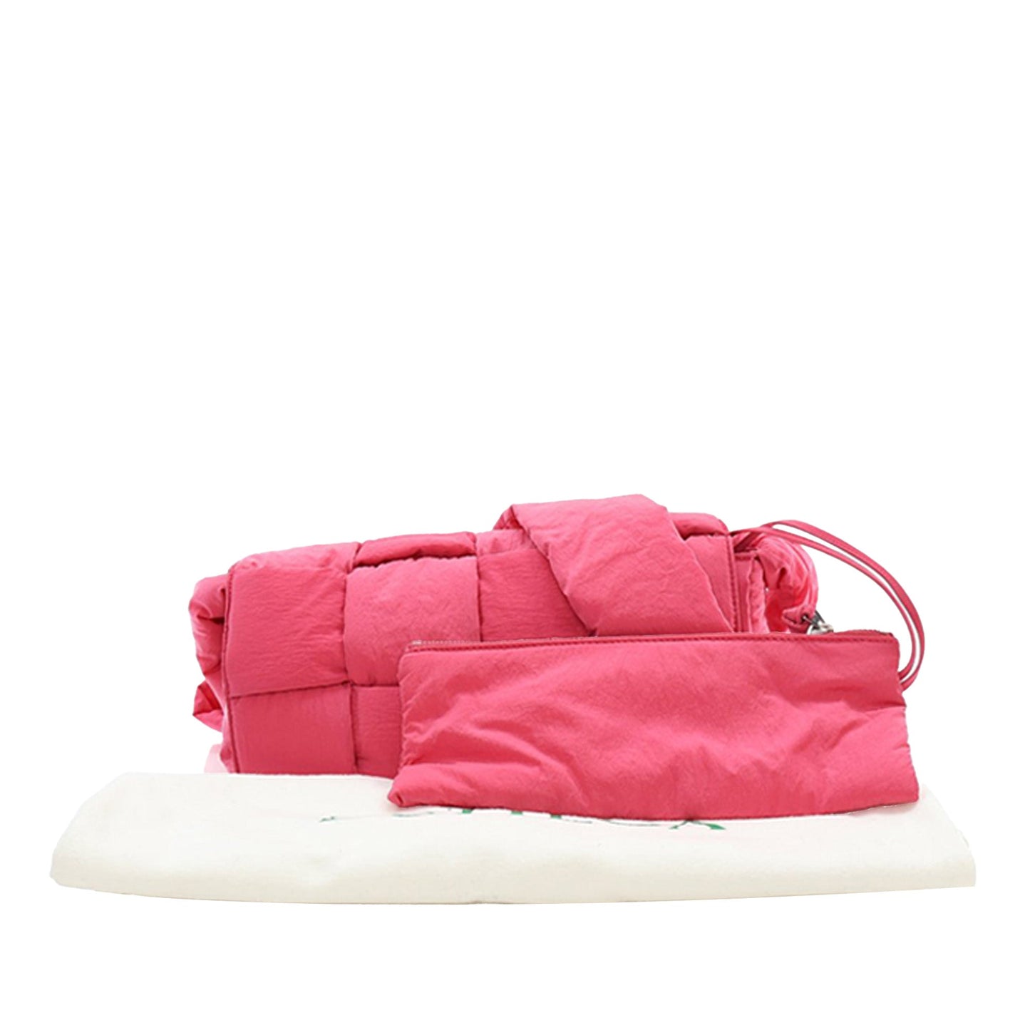 Bottega Veneta Nylon Intrecciato Padded Tech Cassette Crossbody