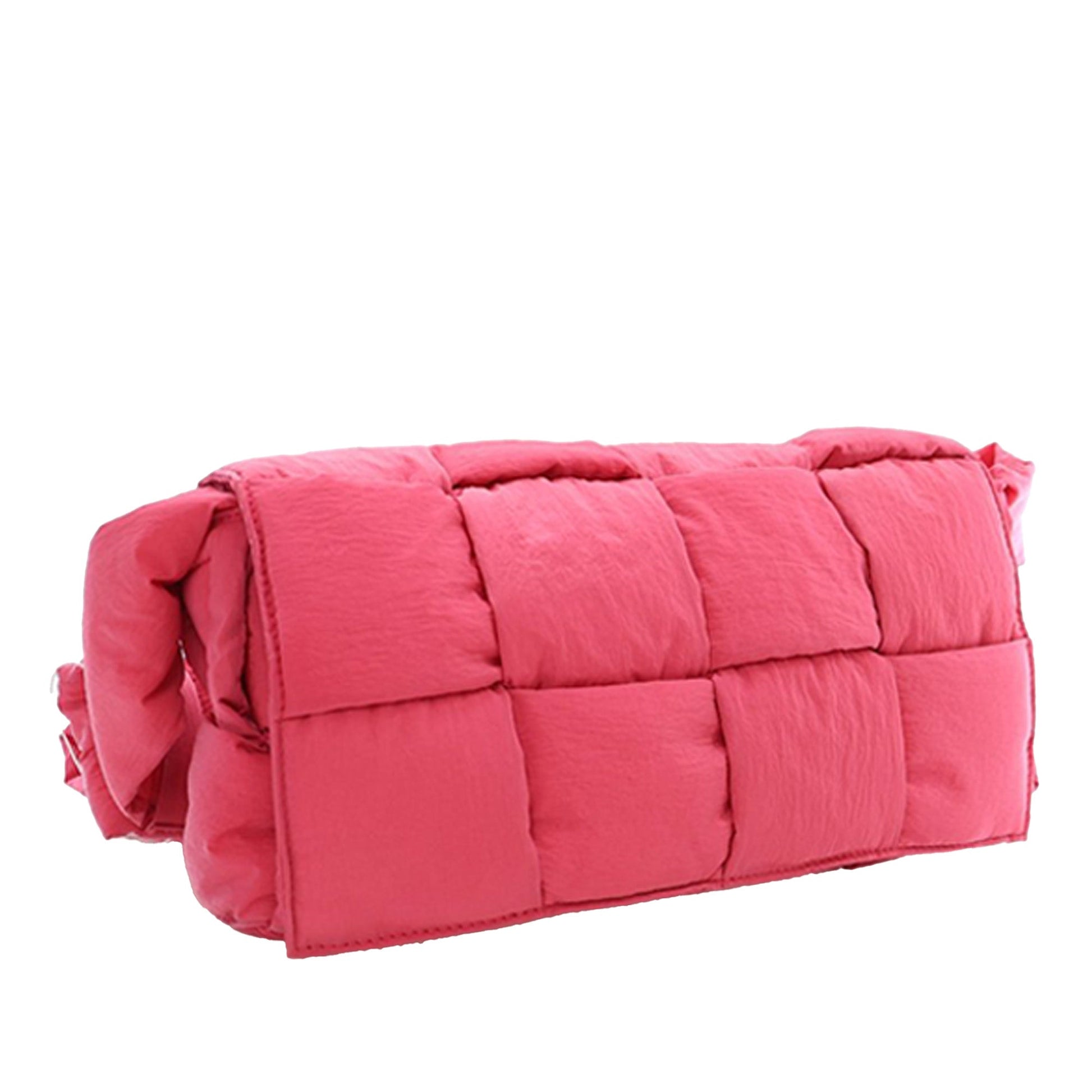 Bottega Veneta Nylon Intrecciato Padded Tech Cassette Crossbody
