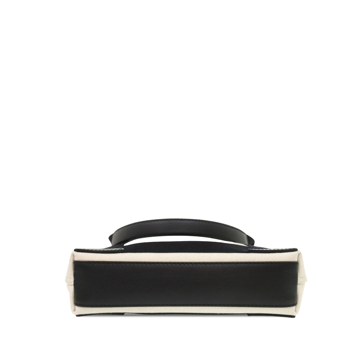 Balenciaga Canvas Navy Cabas Satchel XS