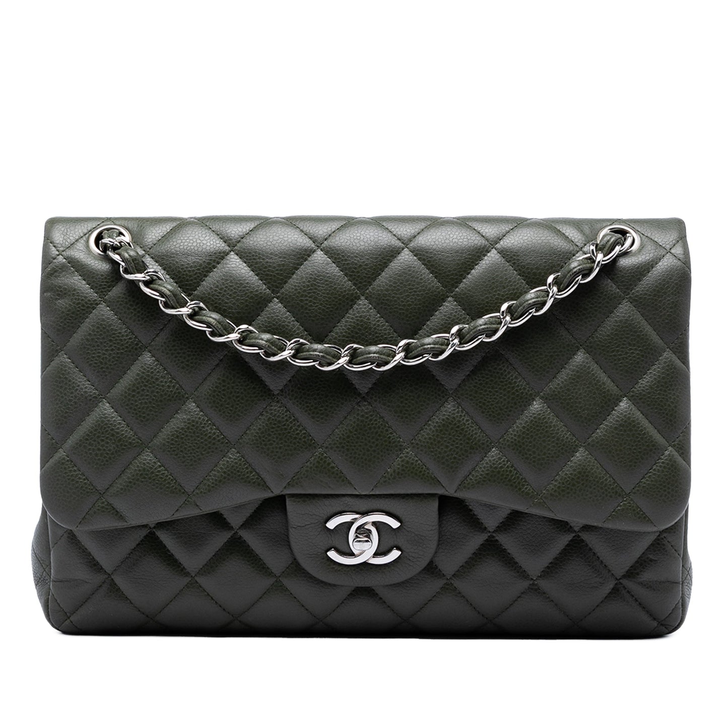 Chanel Jumbo Classic Caviar Double Flap