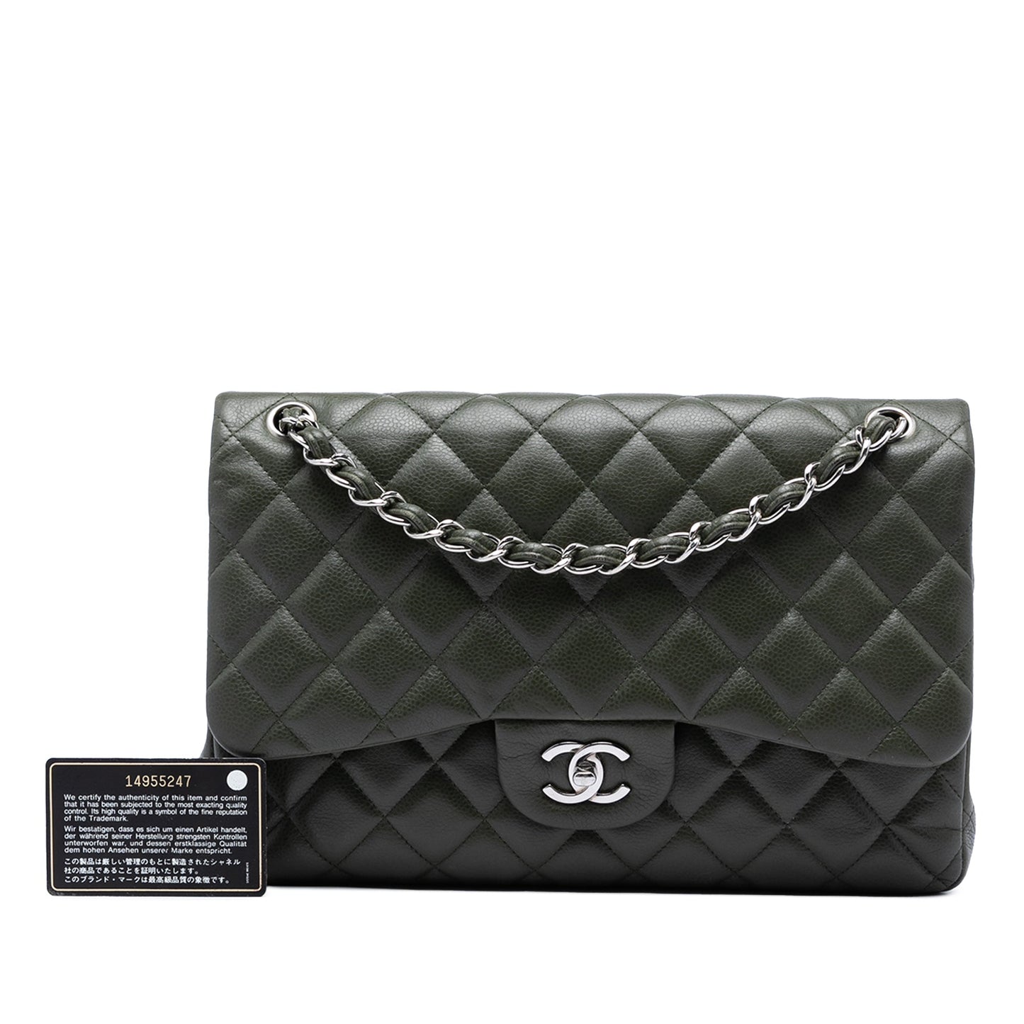 Chanel Jumbo Classic Caviar Double Flap