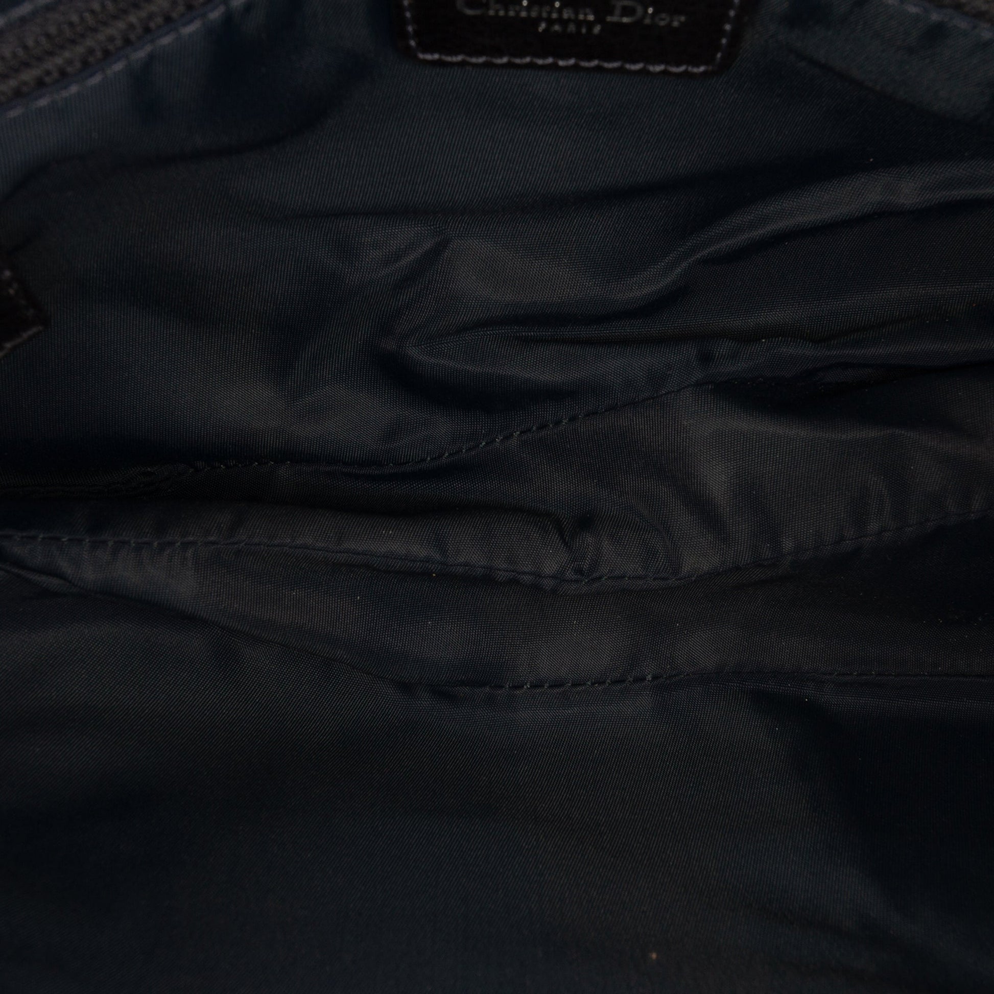Dior Oblique Denim Flight Double Saddle Crossbody