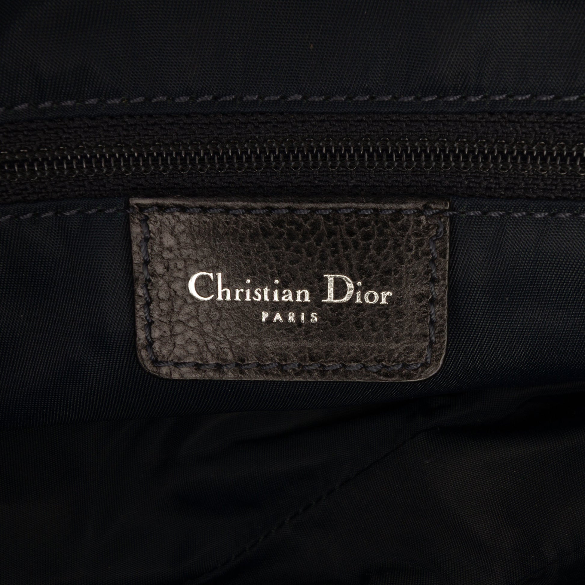 Dior Oblique Denim Flight Double Saddle Crossbody