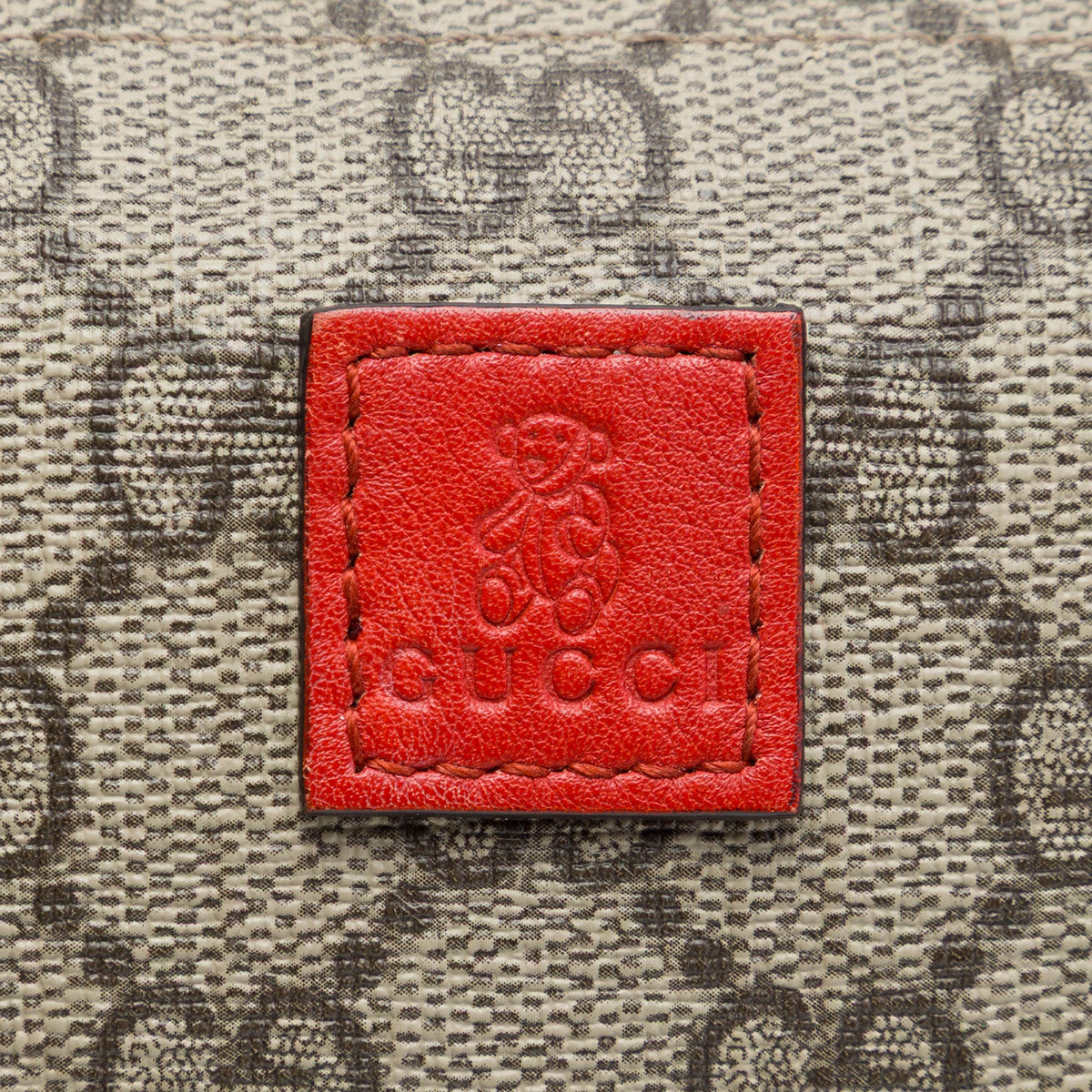 Gucci Kids Mini GG Supreme Joy Boston Bag — Beige