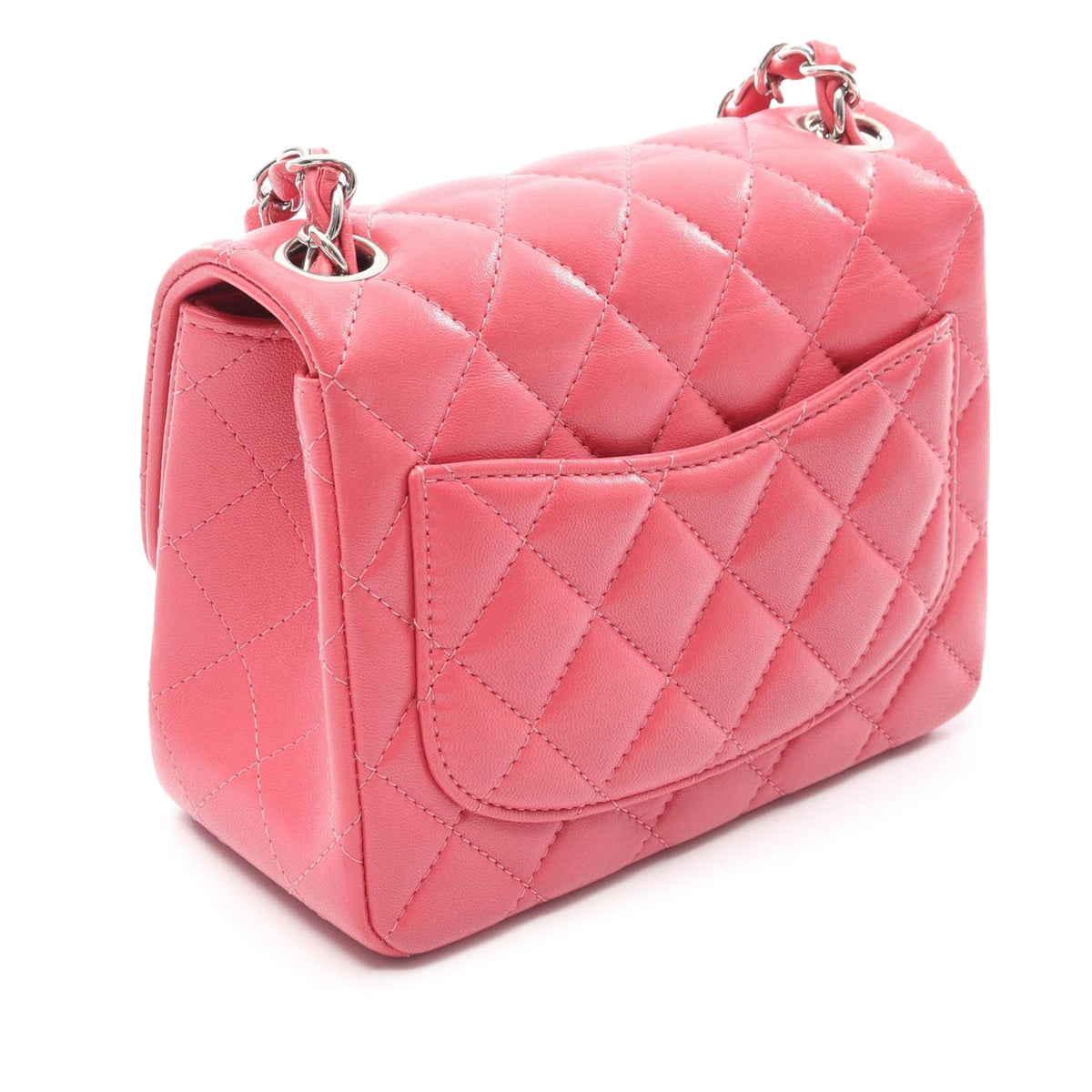 Chanel Mini Square Classic Lambskin Single Flap