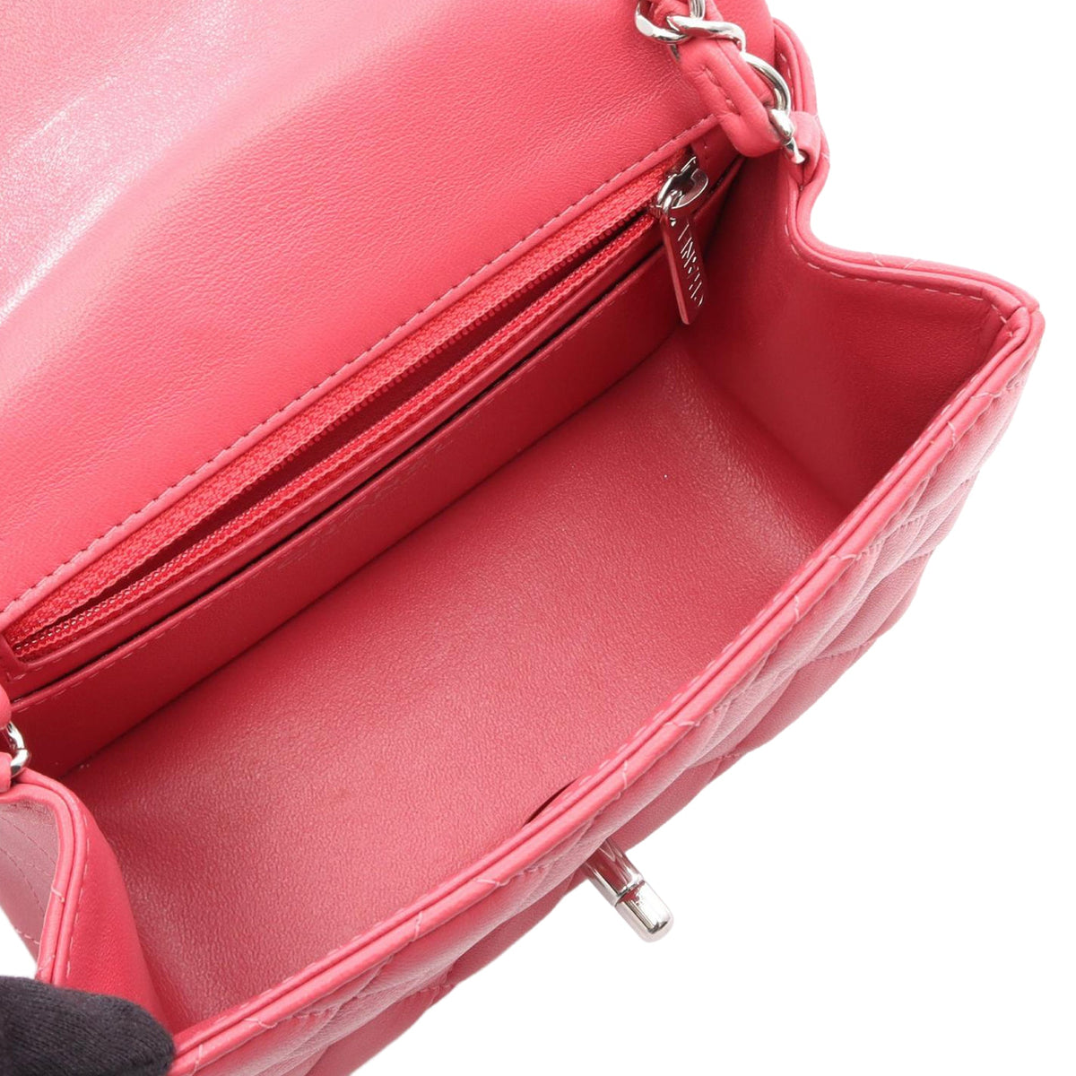 Chanel Mini Square Classic Lambskin Single Flap