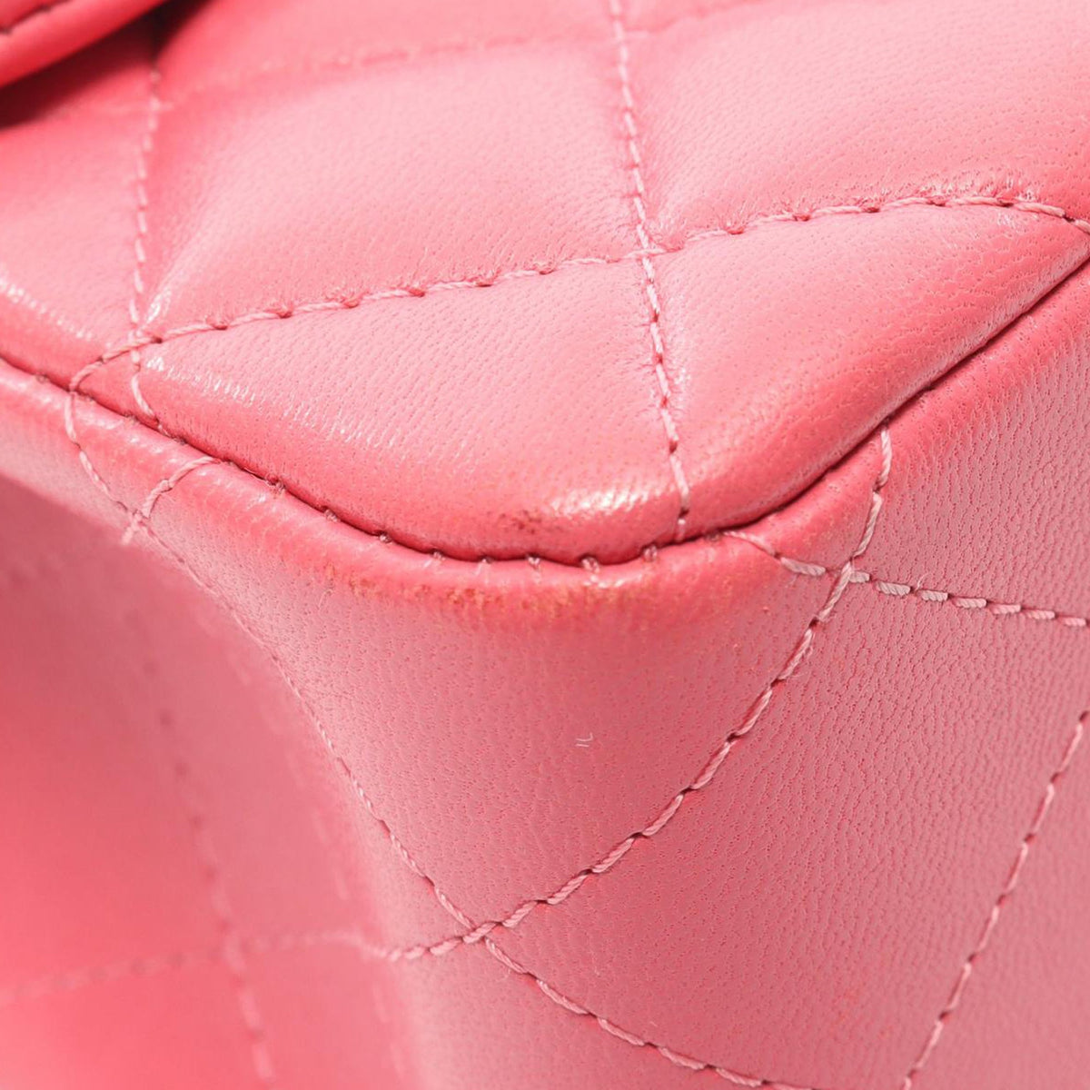 Chanel Mini Square Classic Lambskin Single Flap