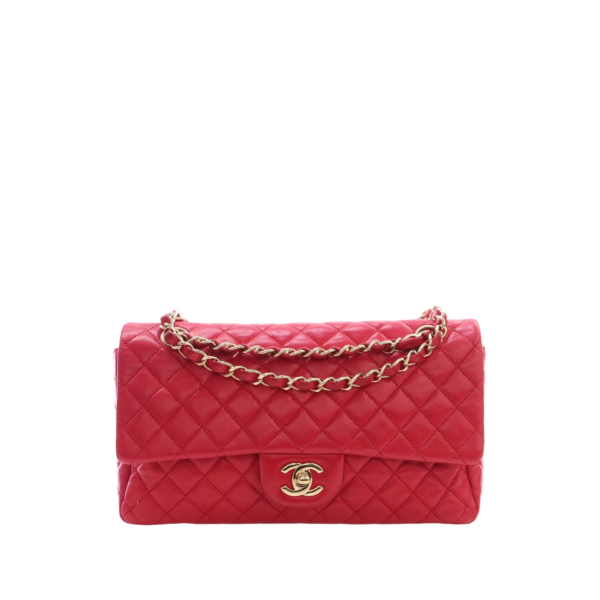 Chanel Medium Classic Lambskin Single Flap