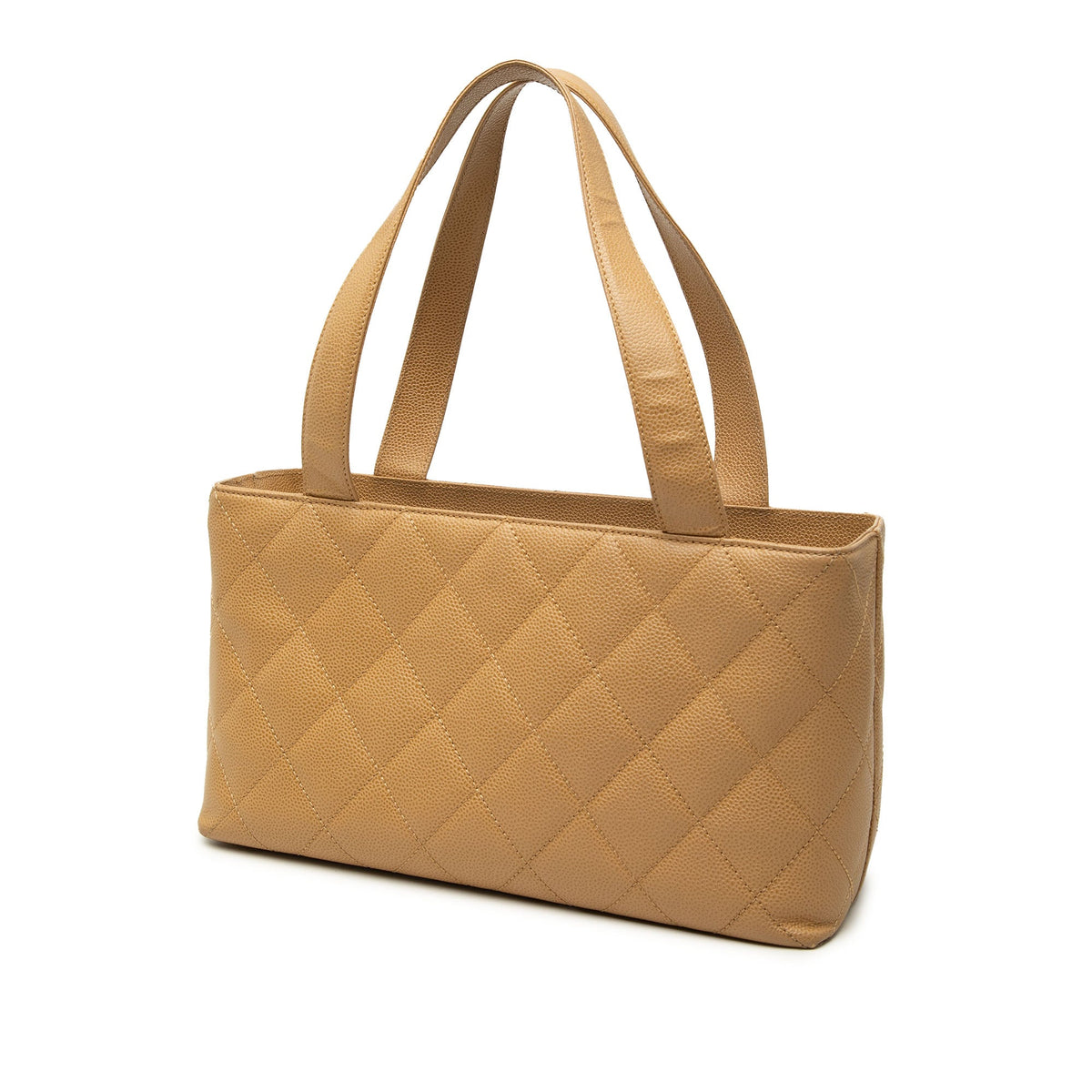 Chanel CC Quilted Caviar Tote